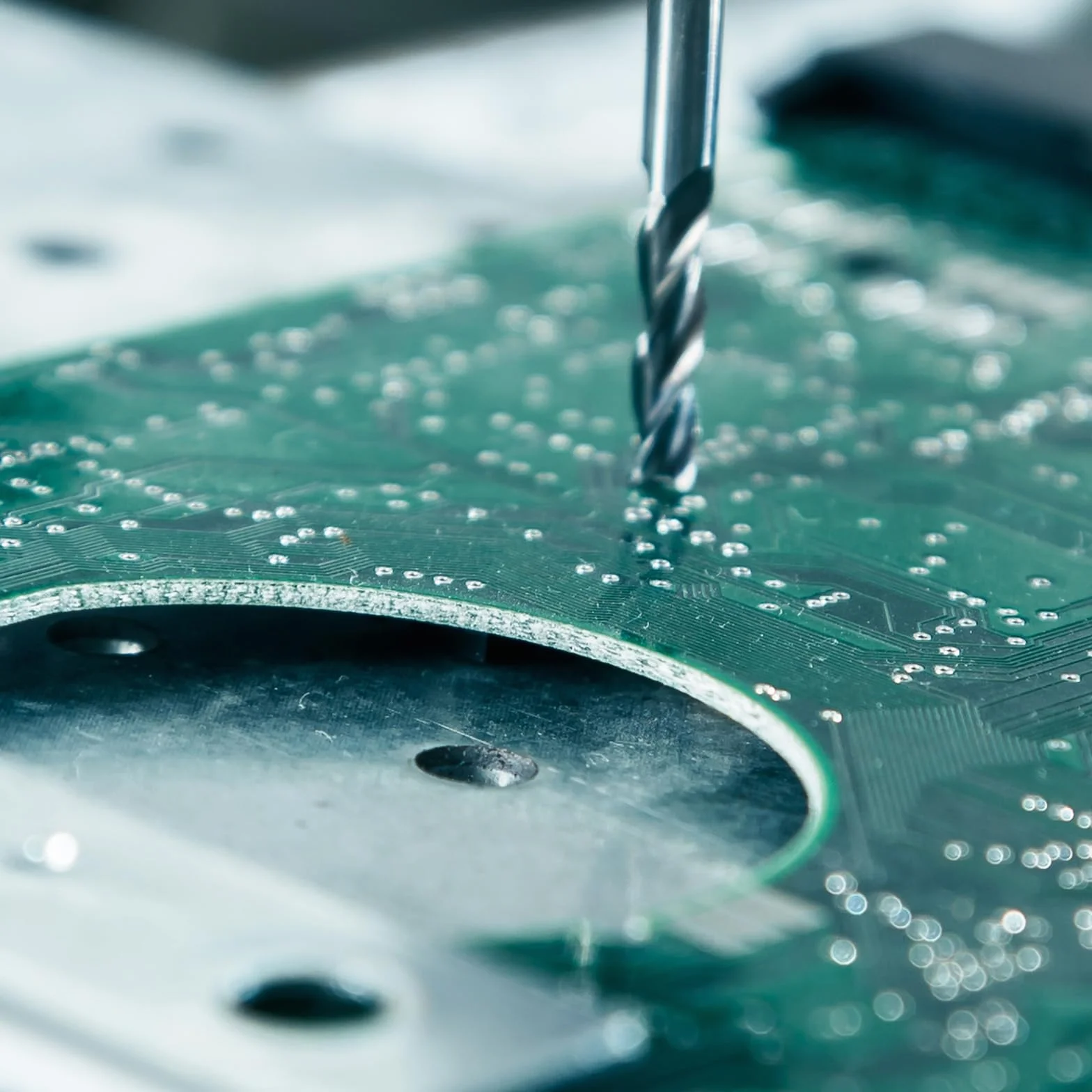 QUARKZMAN Wiertło PCB 1,55 mm z węglika wolframu narzędzie tokarskie biżuteria grawerunek CNC płytka obwodu drukowanego mikro-wiertła 1/8 cala trzpień 5 sztuk