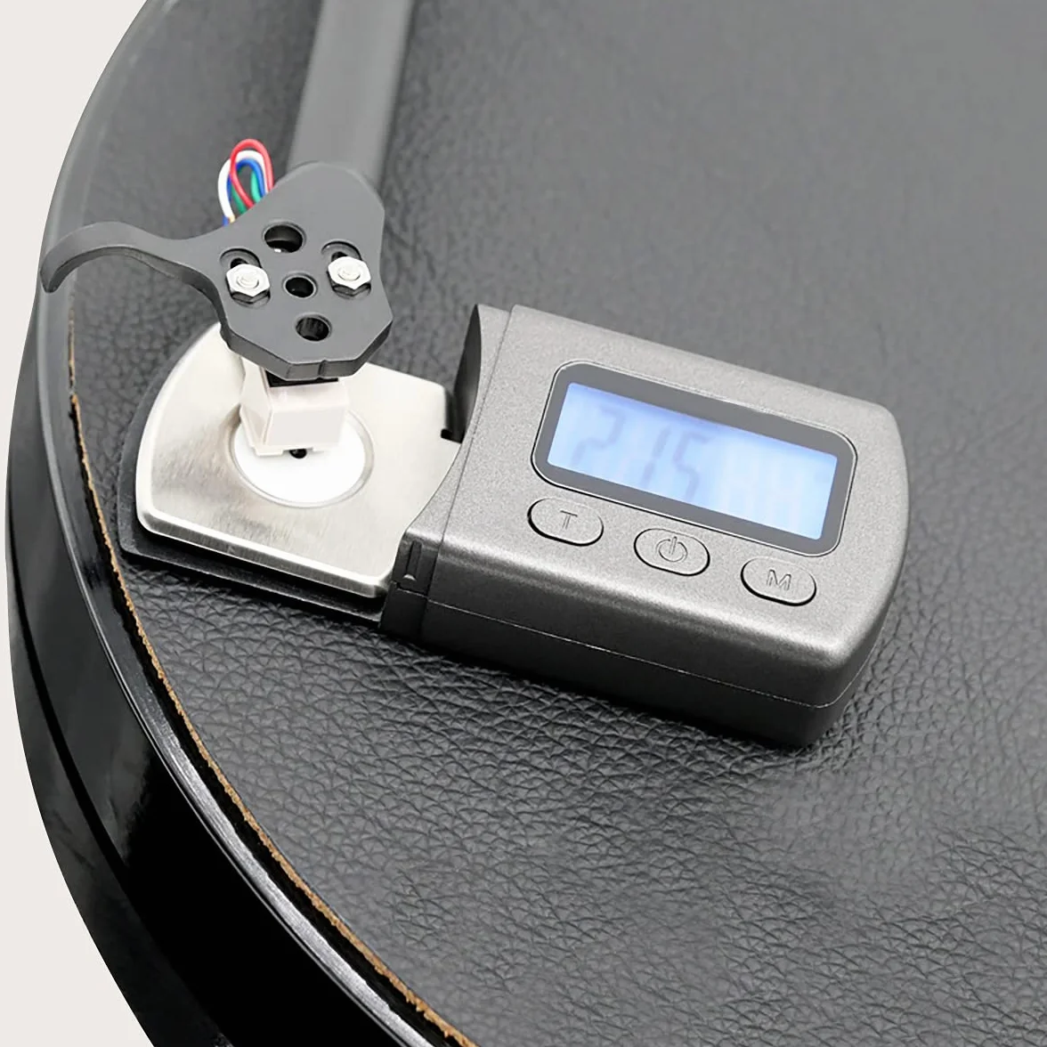 Cyfrowy miernik siły obrotowej stylus tester skali 0,01g adapter do śledzenia igły