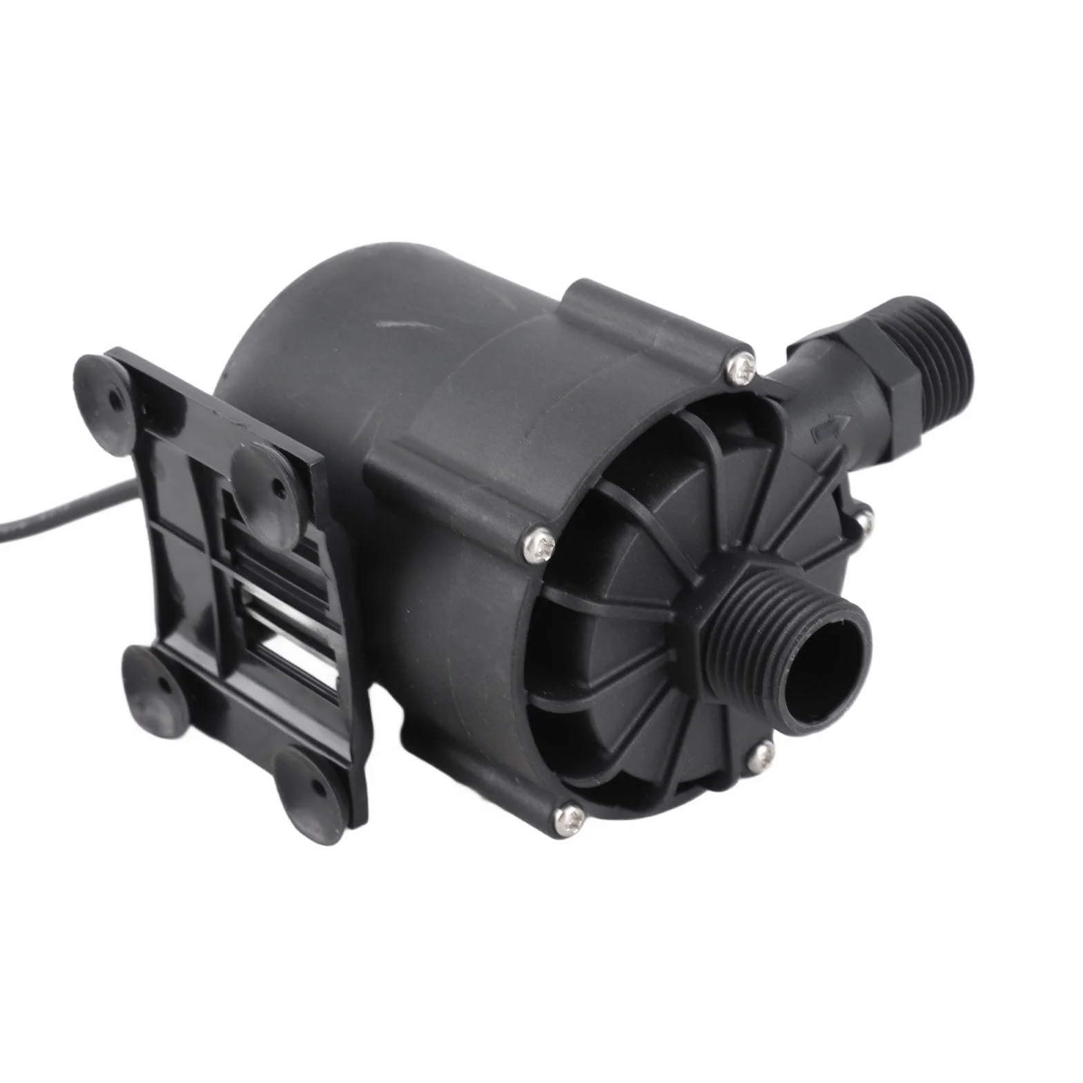 Hyuduo Bezszczotkowa Pompa Wodna DC, Plastikowa Pompa Zanurzeniowa DC 12V 45W 2500m3h Głowica 26,2ft IP68 do Akwarium Pojazd Elektryczny Sprzęt do Uzdatniania Wody Chłodzącej