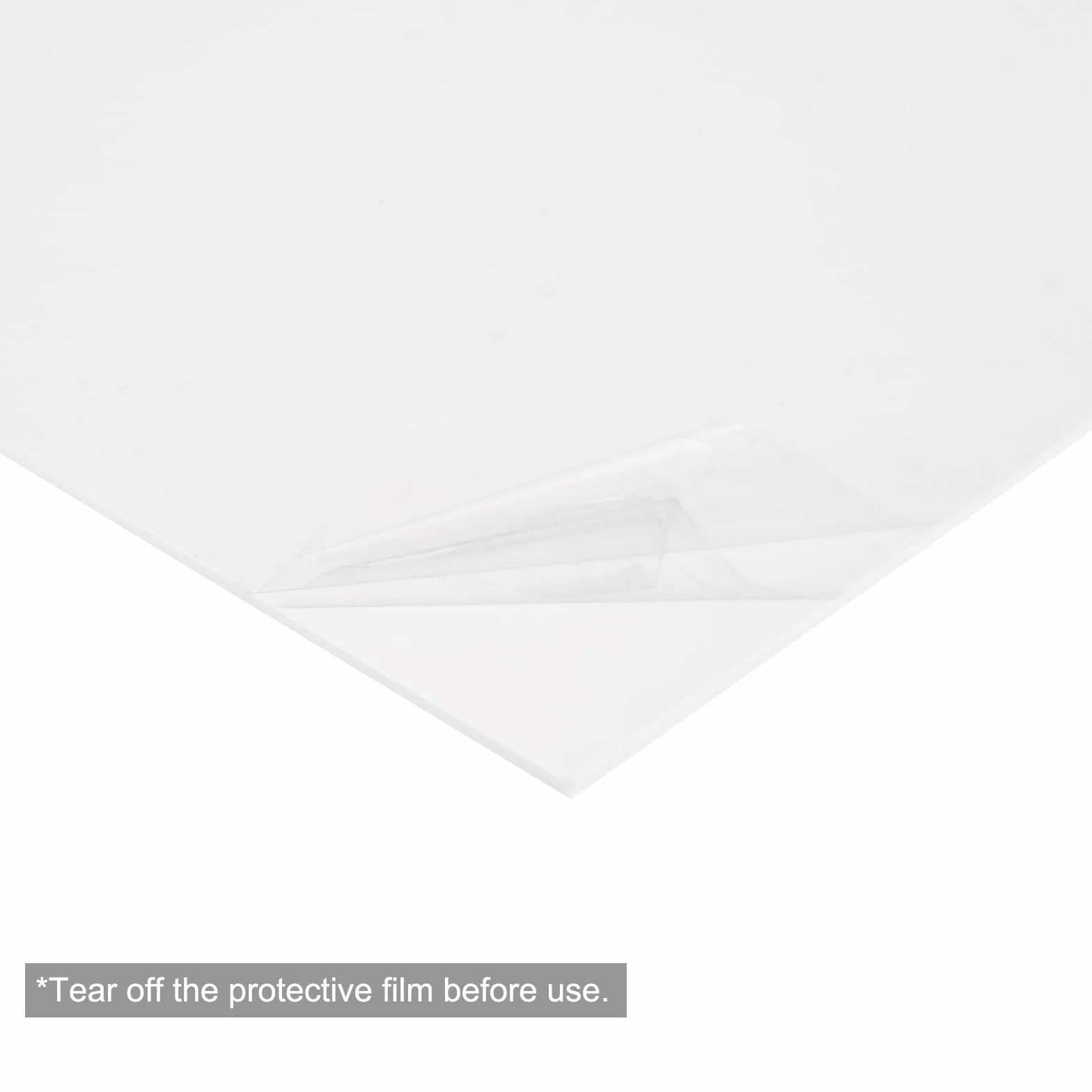 QUARKZMAN Płyty ABS 30x20 cm 0,5 mm 6 sztuk Biały