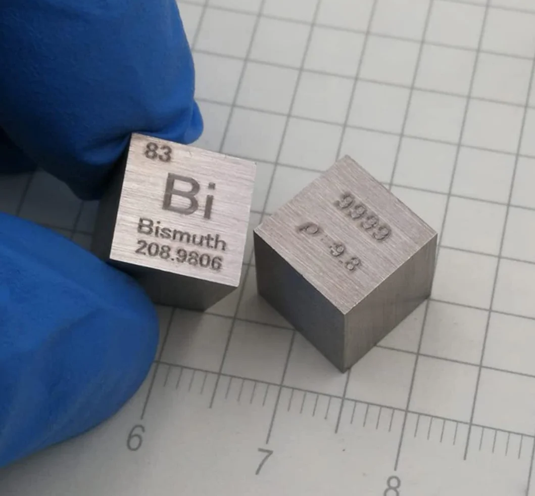 Element Cube Set 10mm Czysty Metal Cubest Carbon Tungsten Tin Bismuth Titanium Nickel