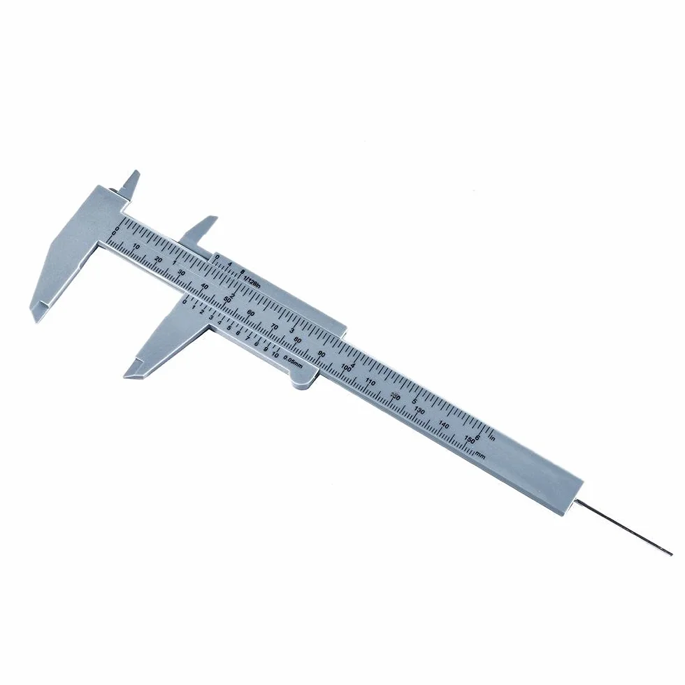 Namvo 2 szt. cyfrowy suwmiarka 150 mm cyfrowe precyzyjne narz?dzie mikrometr z tworzywa sztucznego z konwersj? mm - 6" suwmiarki narz?dzie pomiarowe