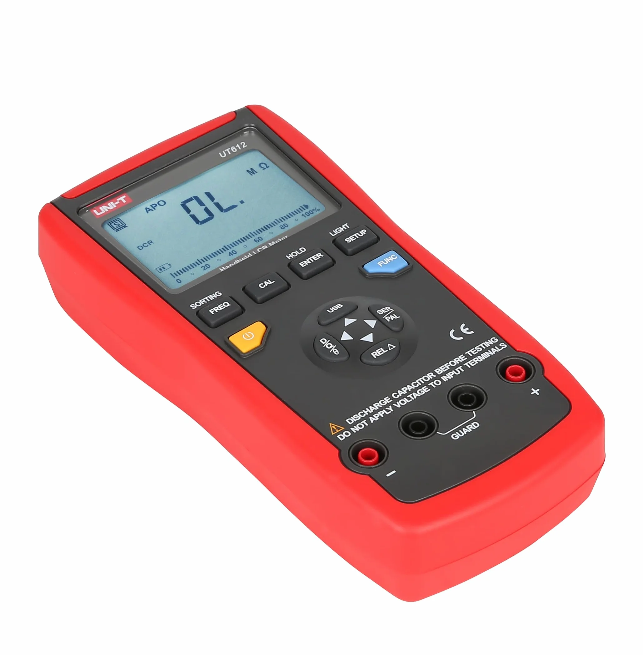 UNI-T UT612 Cyfrowy miernik LCR 100 kHz USB