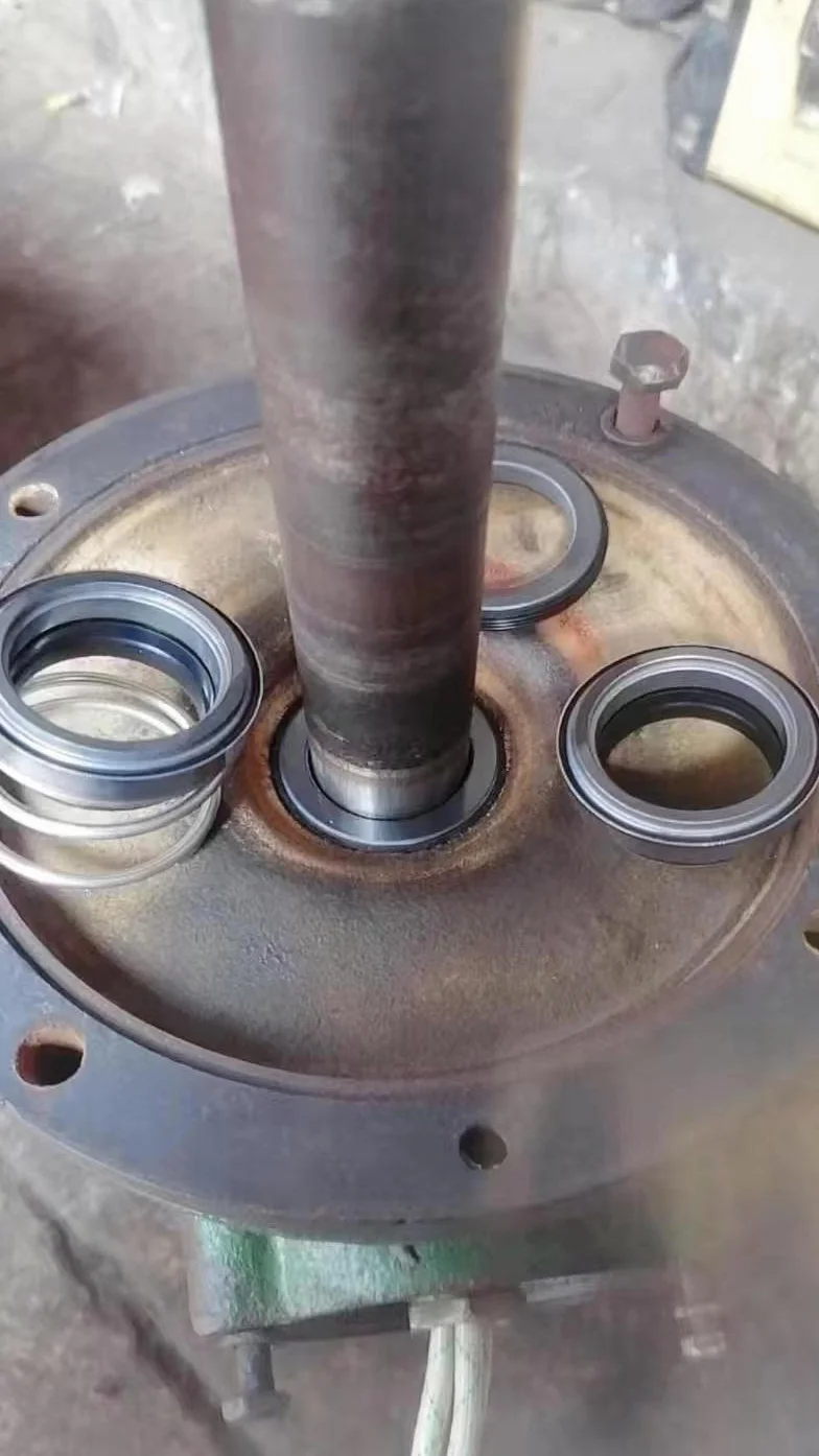 Othmro uszczelnienie wału mechanicznego 104-12 średnica wewnętrzna 12 mm stop tworzywa sztucznego do pomp wodnych basenów