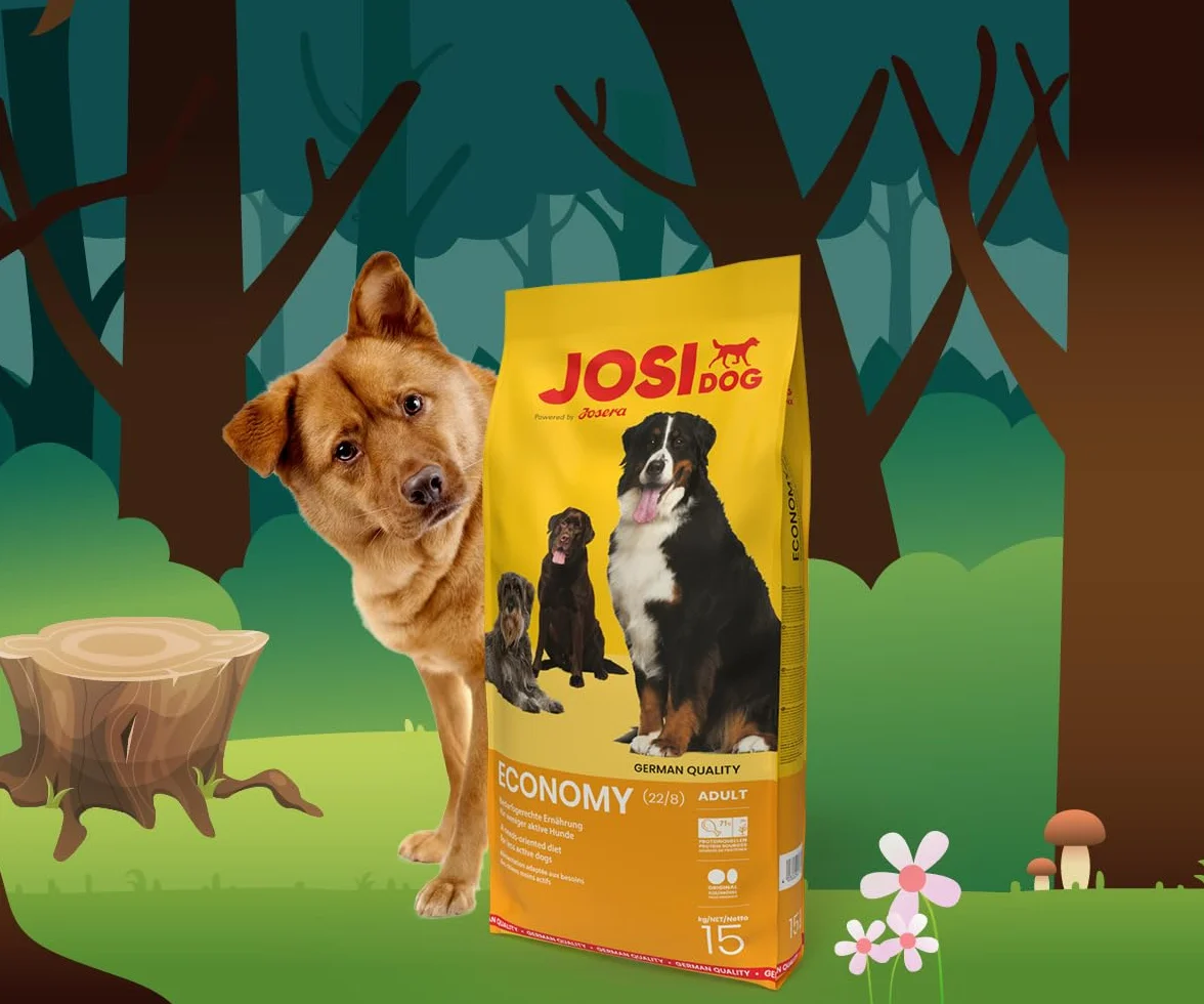 JosiDog Economy Sucha Karma dla Dorosłych Psów, 15 kg