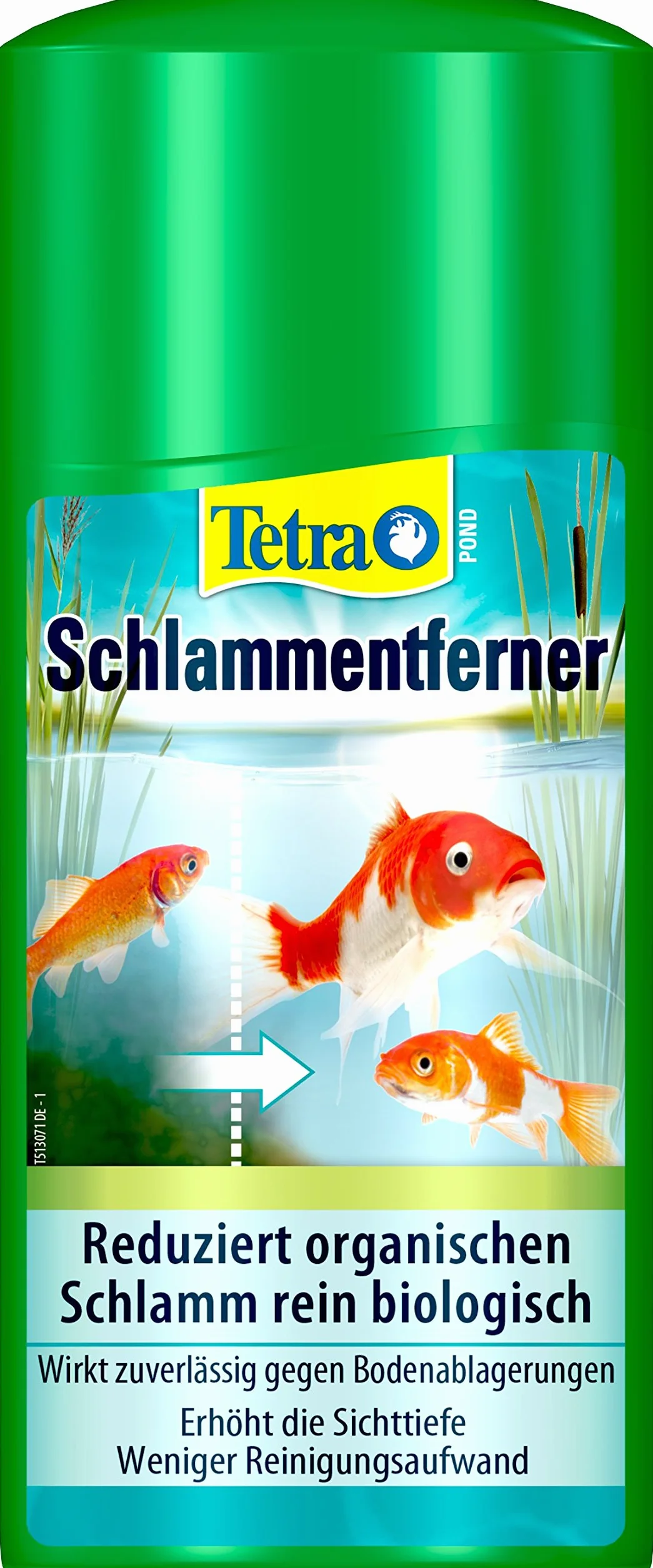 Tetra Tetra Pond Schlammentferner (Reduziert Schlamm In Gartenteichen, Wirkt Rein Biologisch), 500 Ml Flasche Środek do Usuwania Szlamu, 500 ml