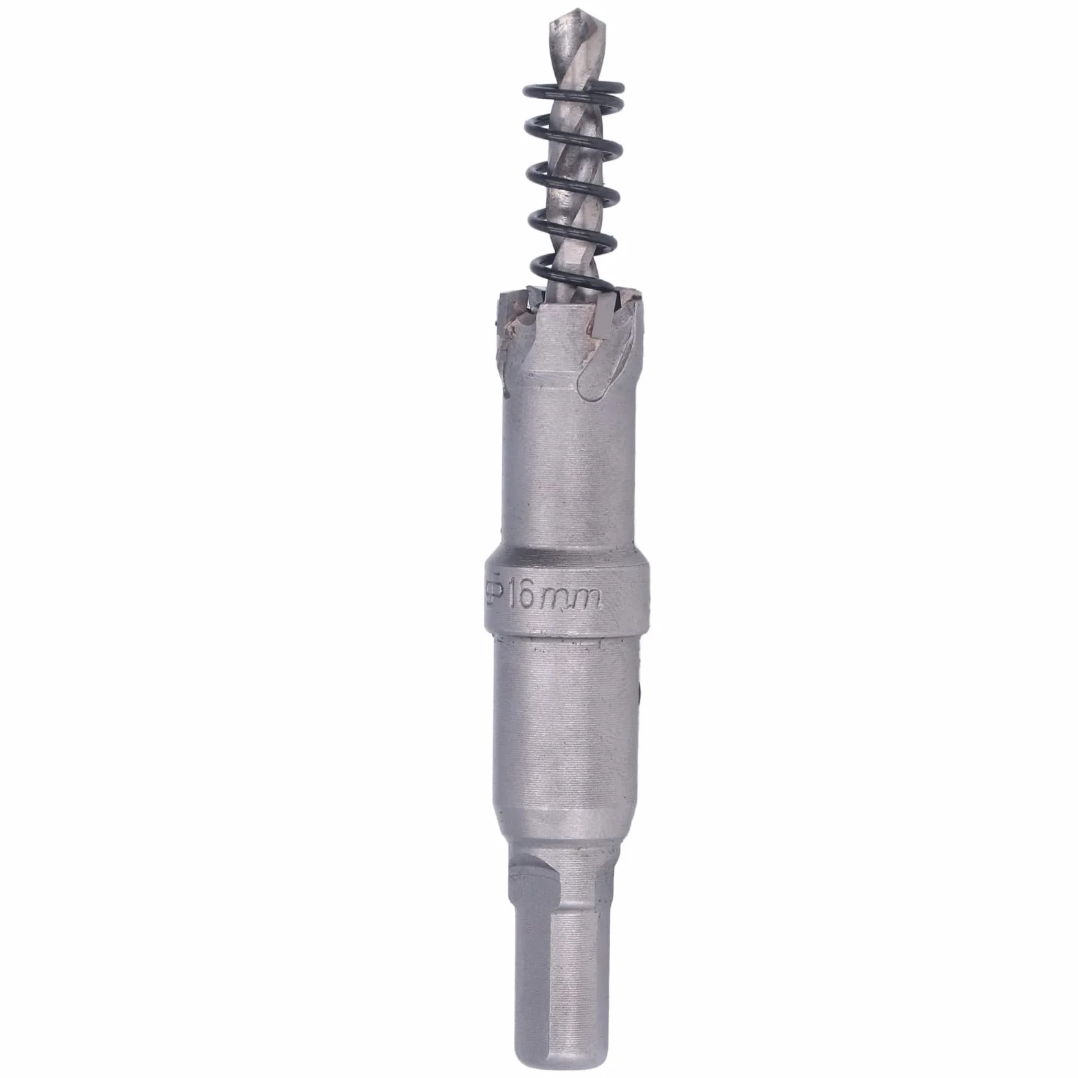 Otwornica 16-20mm Otwornica z węglików spiekanych Bit TCT Gruby zestaw do wycinania otworów w metalu z wiertłem rdzeniowym z kluczem sześciokątnym (16mm)