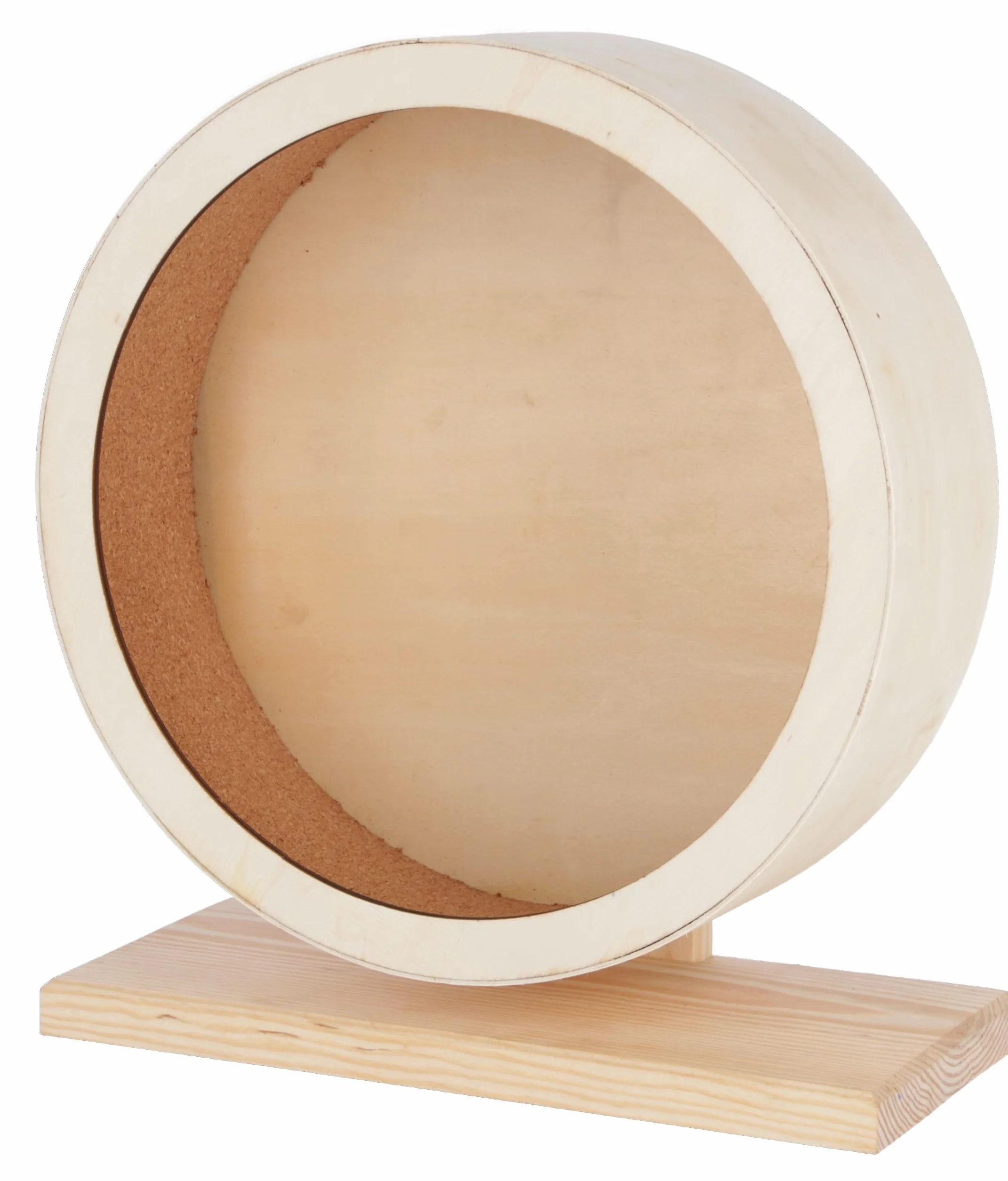 Kerbl Koło z drewna chomika Ø 29 cm, brązowe