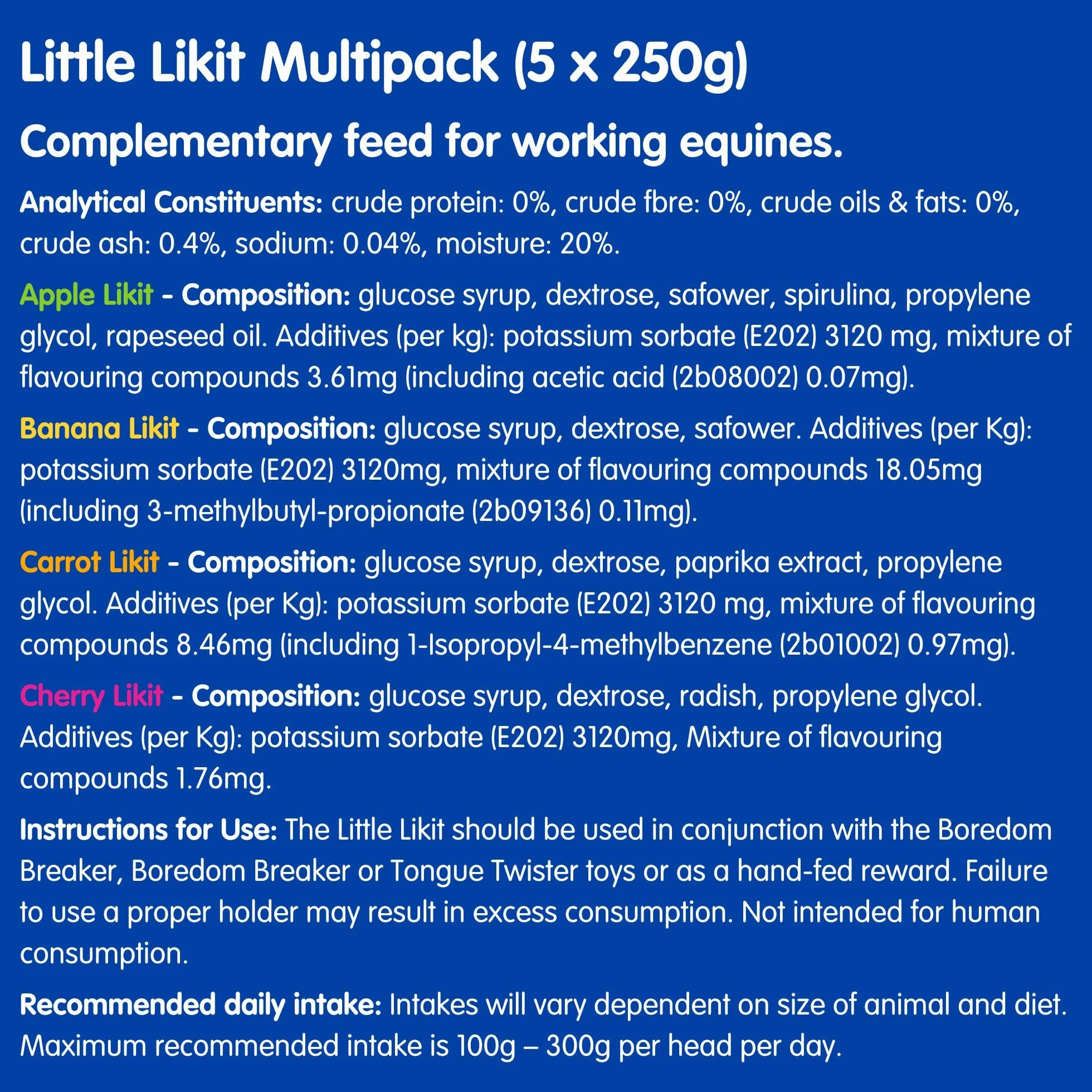 Likit Mały Multi - 5 sztuk - przezroczysty, unisex, LIK0040