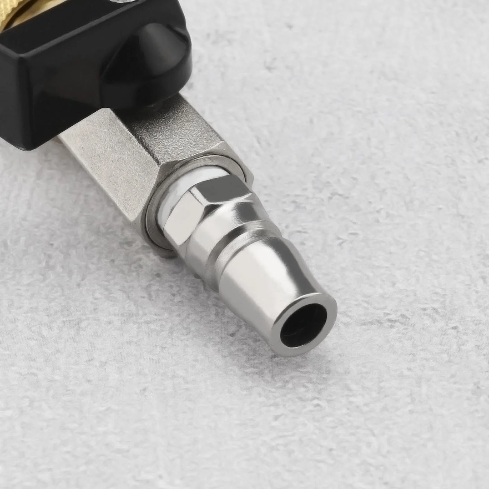 OTOTEC Szybkozłączka do sprężonego powietrza pneumatyczny zawór kulowy zawór dozujący zawór odcinający 1/4 cala z wtyczką nyplem 1/4 cala szybkozłącze w stylu europejskim