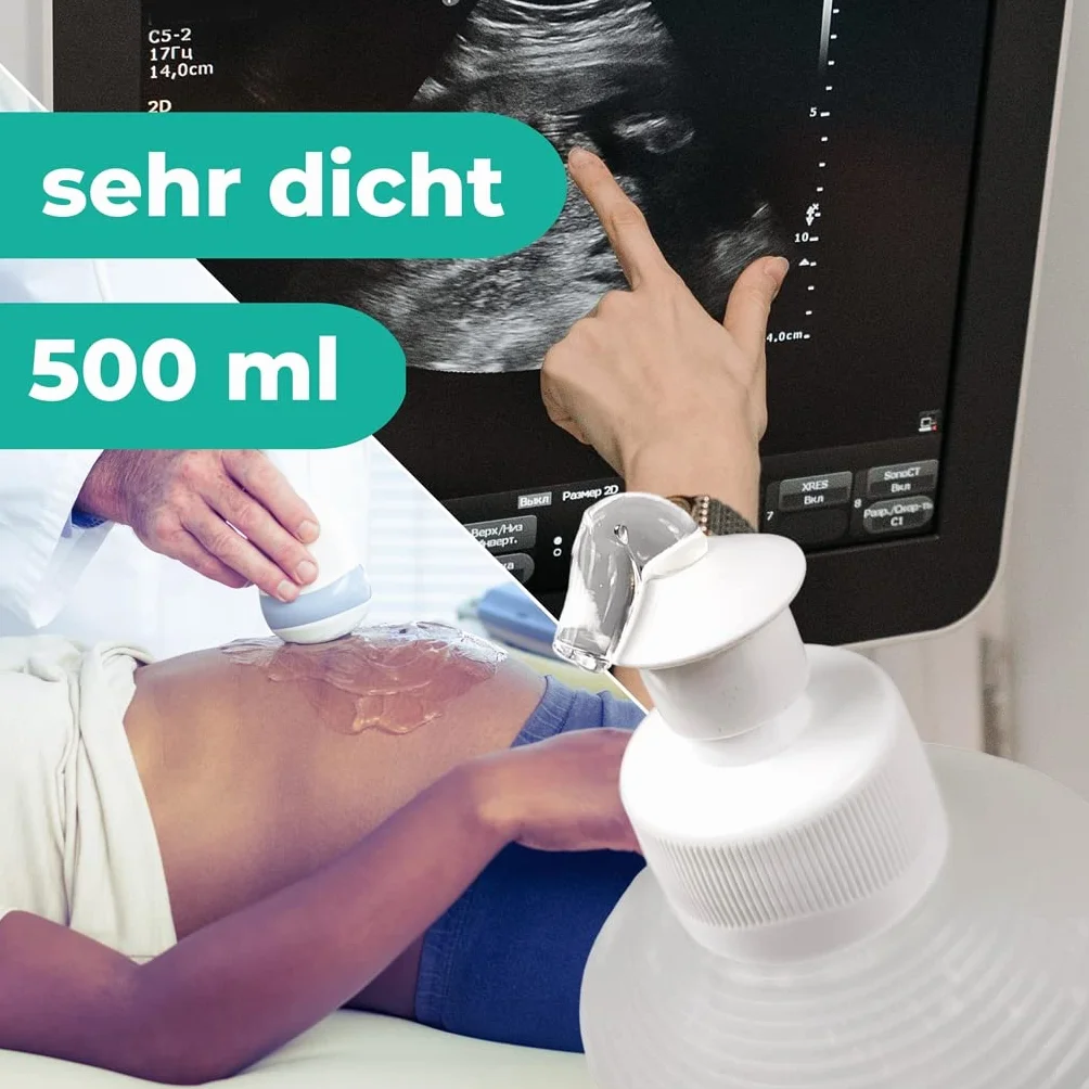 żel do ultradźwięków hipoalergiczny 500 ml do diagnostyki ultrasonograficznej