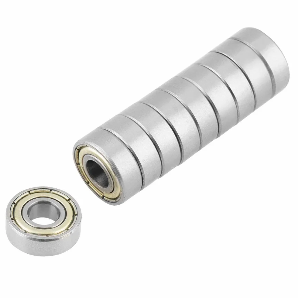 10 Stück Kugellager 696ZZ 6 x 15 x 5 mm Edelstahlkugellager