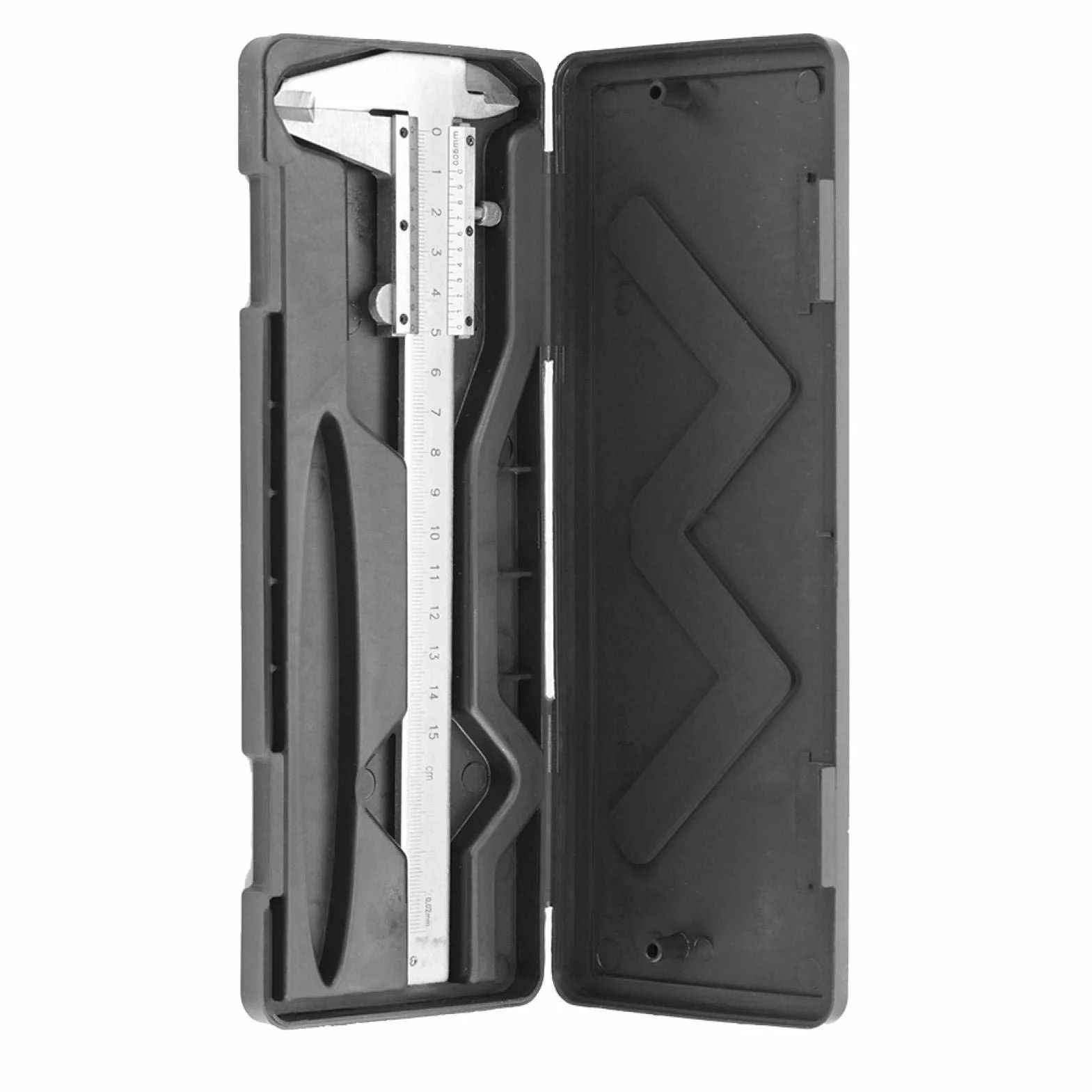 Suwmiarka nożna, 0-150 mm/0,02 mm wysoka dokładność stal węglowa metal kaliber zacisk mikrometr miernik narzędzie pomiarowe