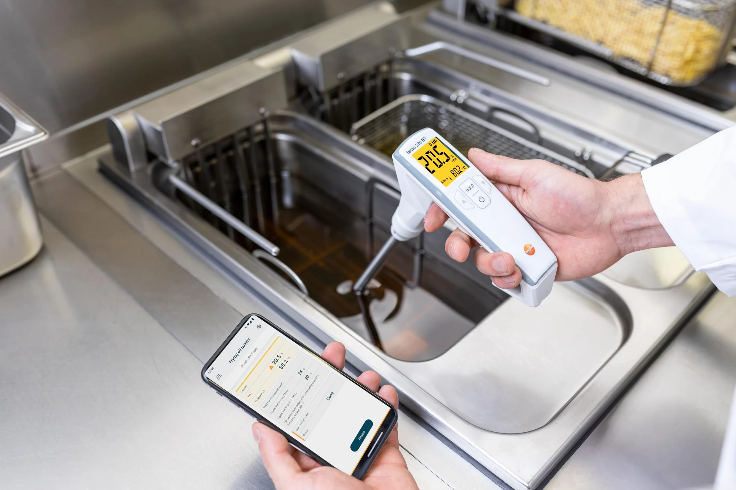 testo Tester oleju kuchennego Bluetooth 270