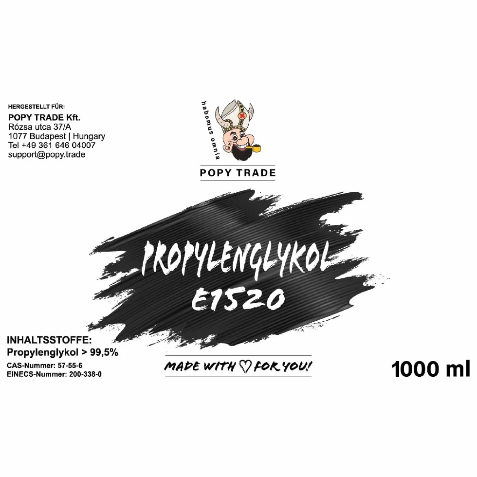 Glikol propylenowy PG E1520 99,5% jakość farmaceutyczna 1L do dyfuzorów