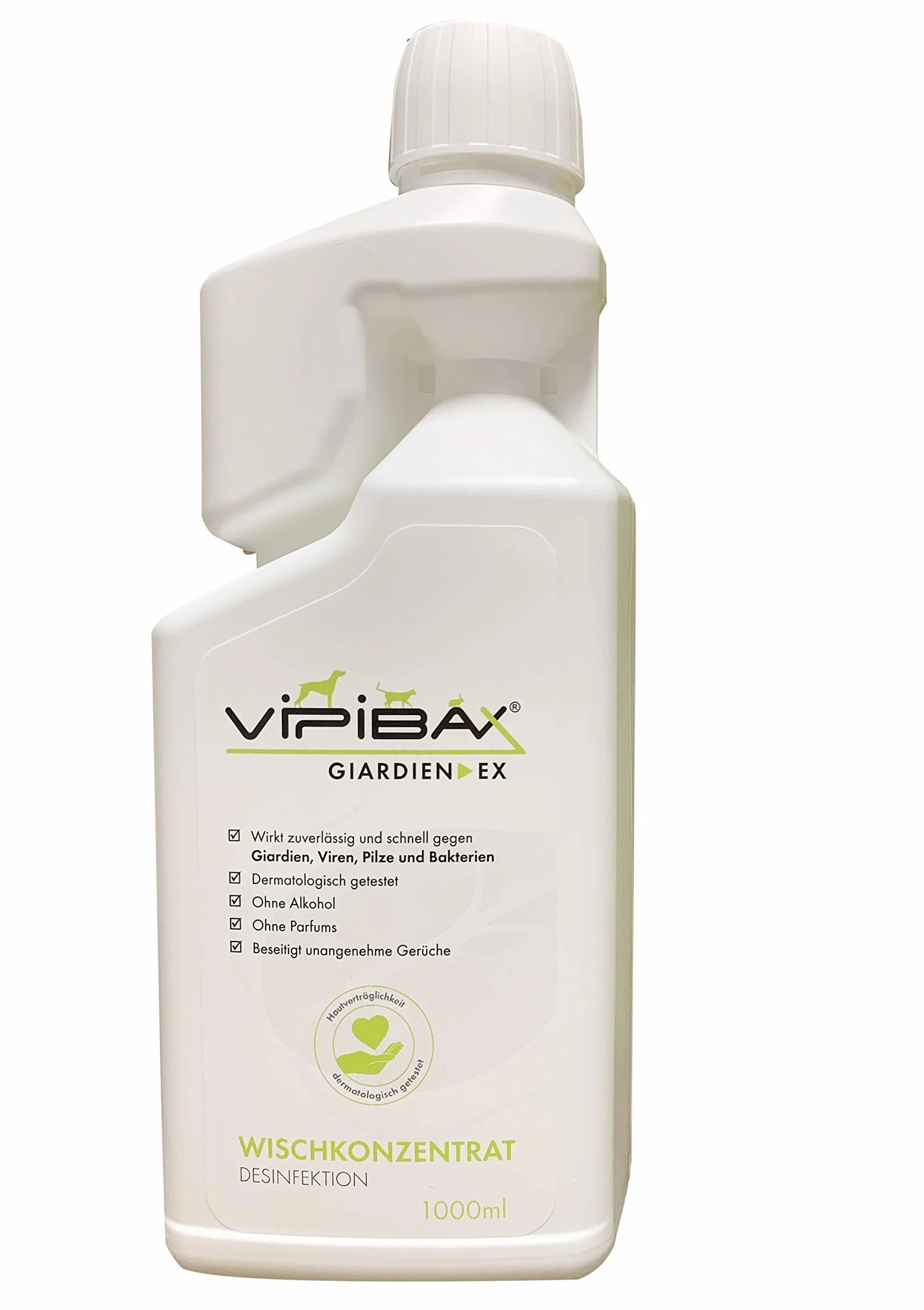 VIPIBAX WK1000 Giardien Ex Koncentrat Higieniczy dla Zwierząt Domowych, 1000 ml