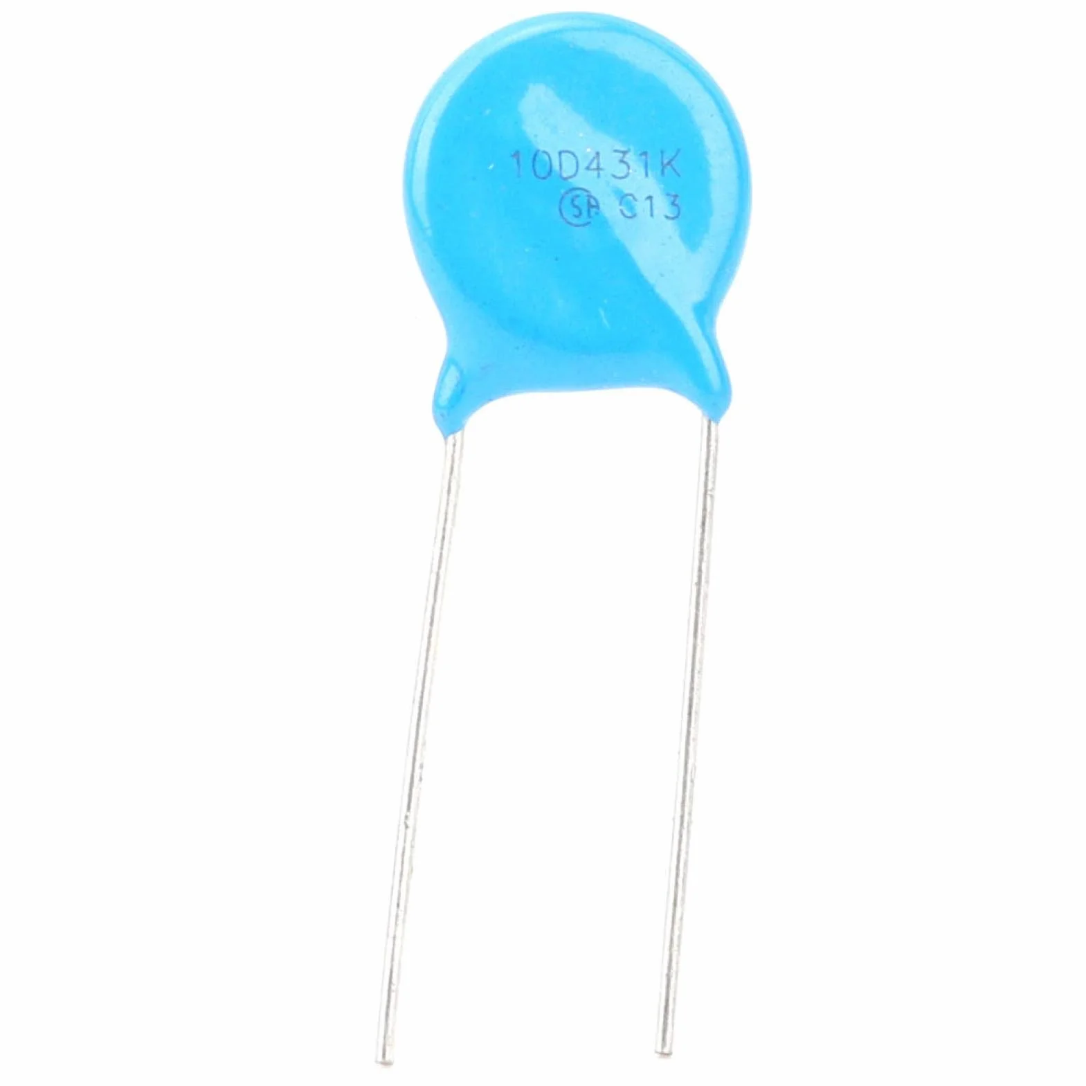 Varistoren 50 sztuk Varistoren Inline wysoka jakość 10D431K 10D-431K 10mm średnica 430V