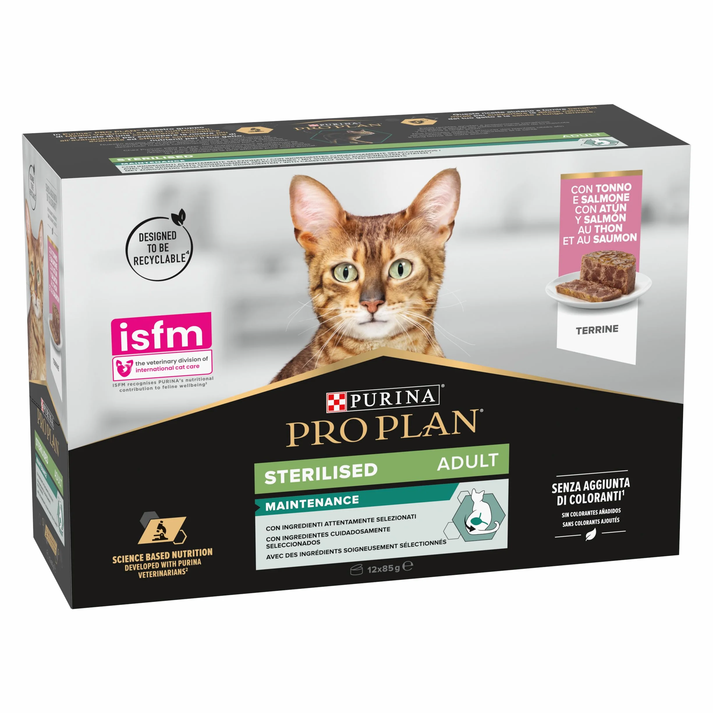 Purina Pro Plan Karma dla Kota, Łosoś, 12 x 85 g