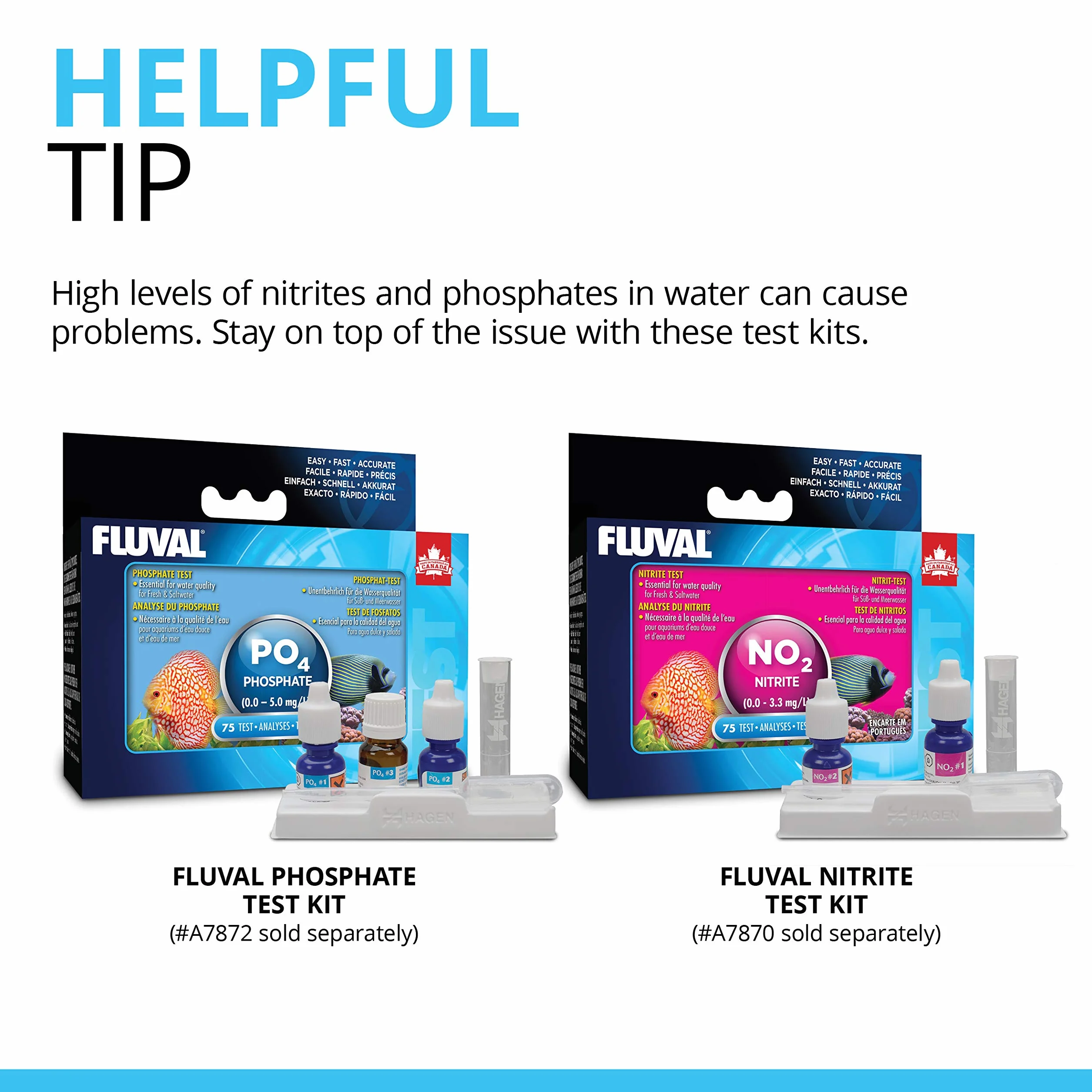 Fluval Clear X Filter Pads, przeciwko fosforanom, azotynom i azotanom, nadają się do wszystkich rodzajów filtrów, 4 sztuki, 1 podkładka po obróbce 60 l