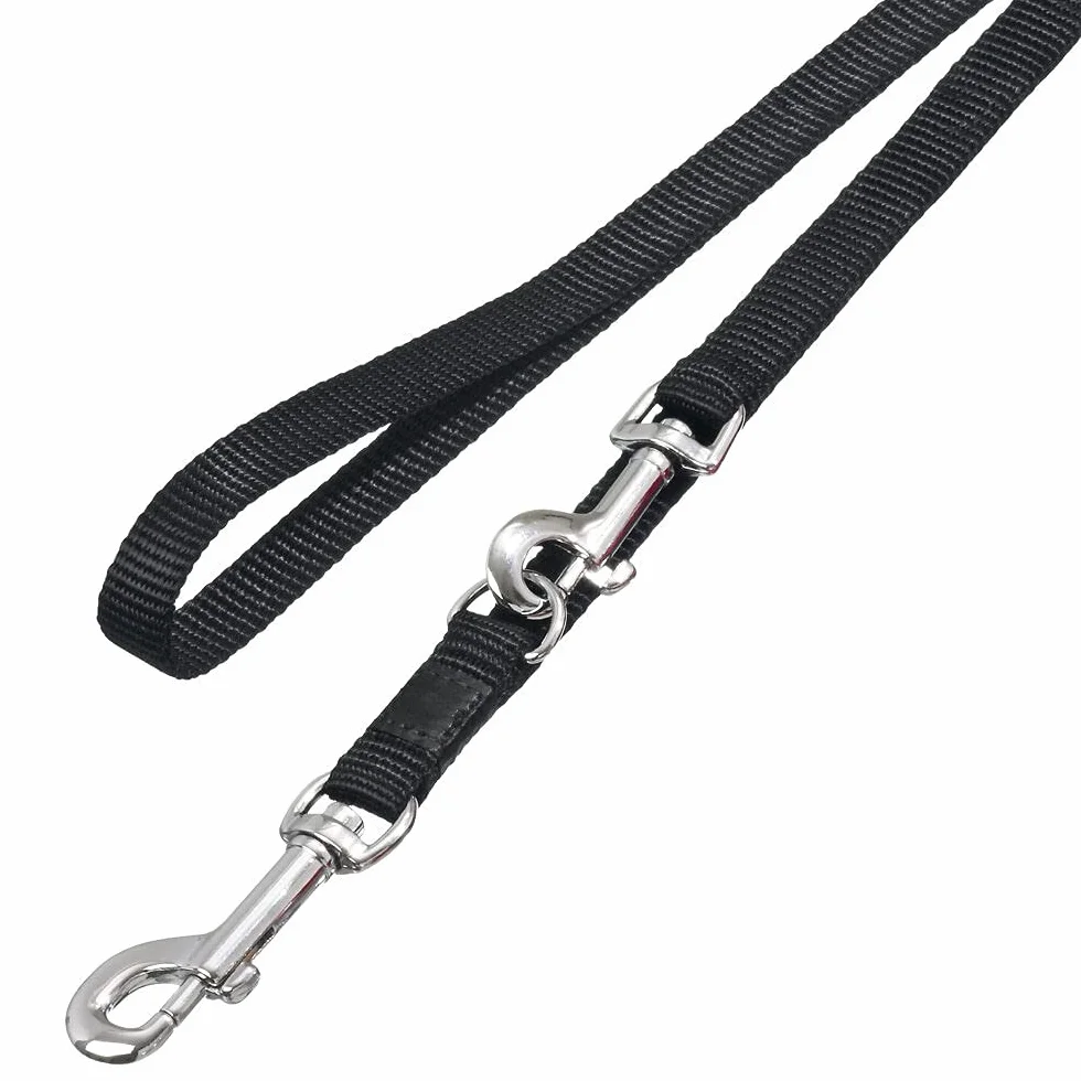 Karlie Art Sportiv Plus Smycze treningowe, 200 cm x 10 mm, czarne
