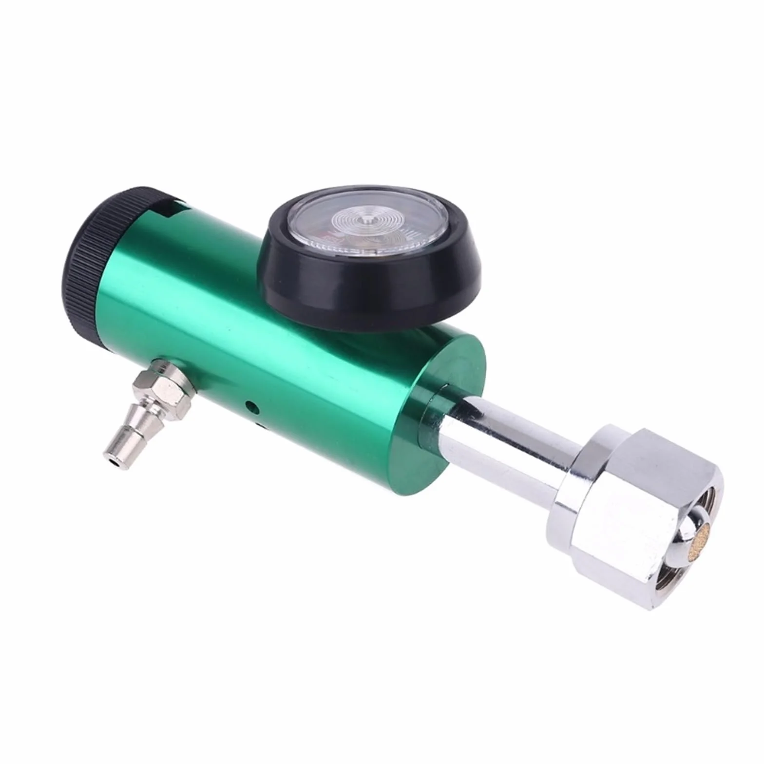 Przepływomierz, 3000psi CGA540 Regulator ciśnienia tlenu Inhalator tlenowy Przepływomierz Przepływomierz butli tlenowej do klinik szpitalnych do wody, oleju napędowego