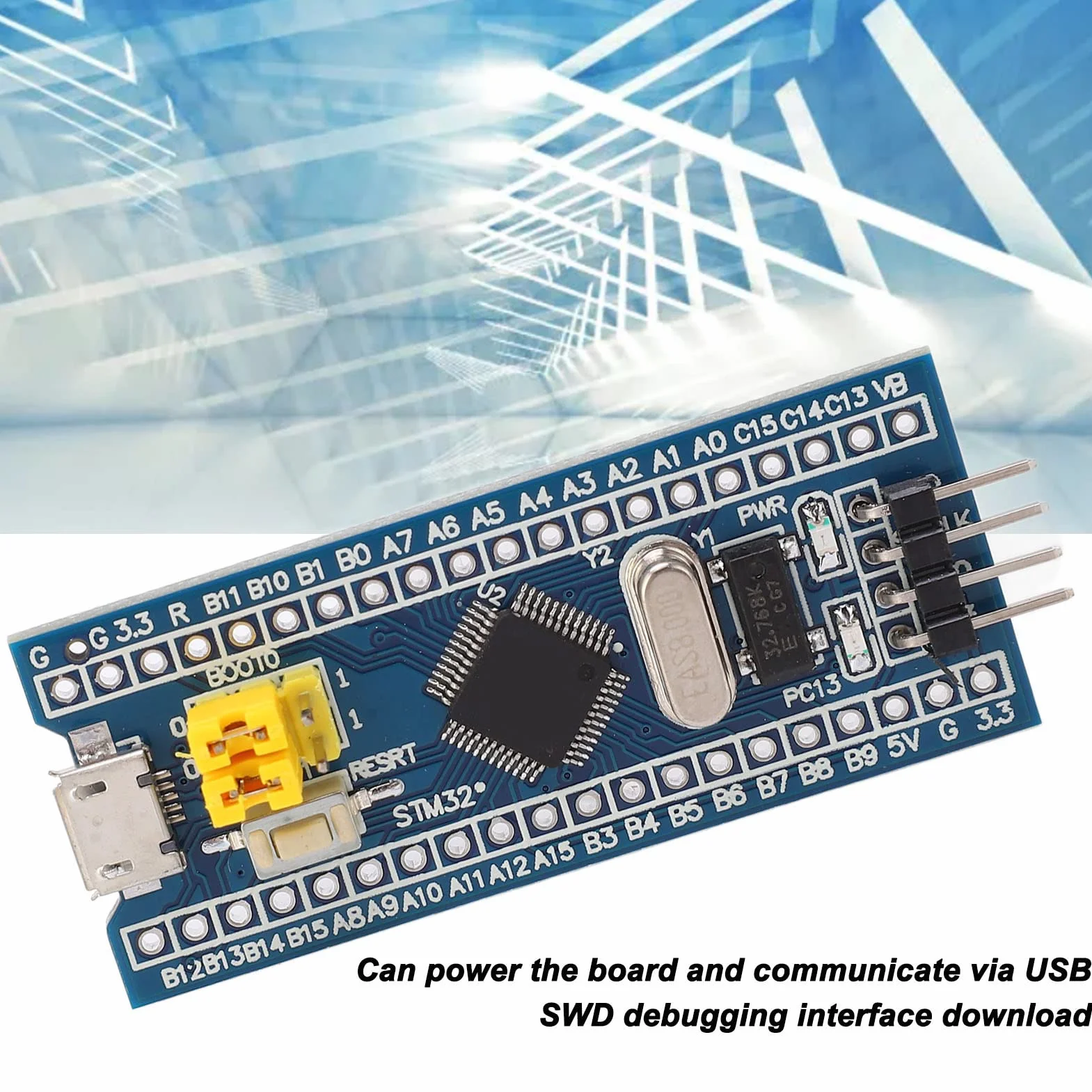 STM32F103C8T6 Minimalna Płyta Rozwojowa Systemu Moduł 40 Pin Micro USB