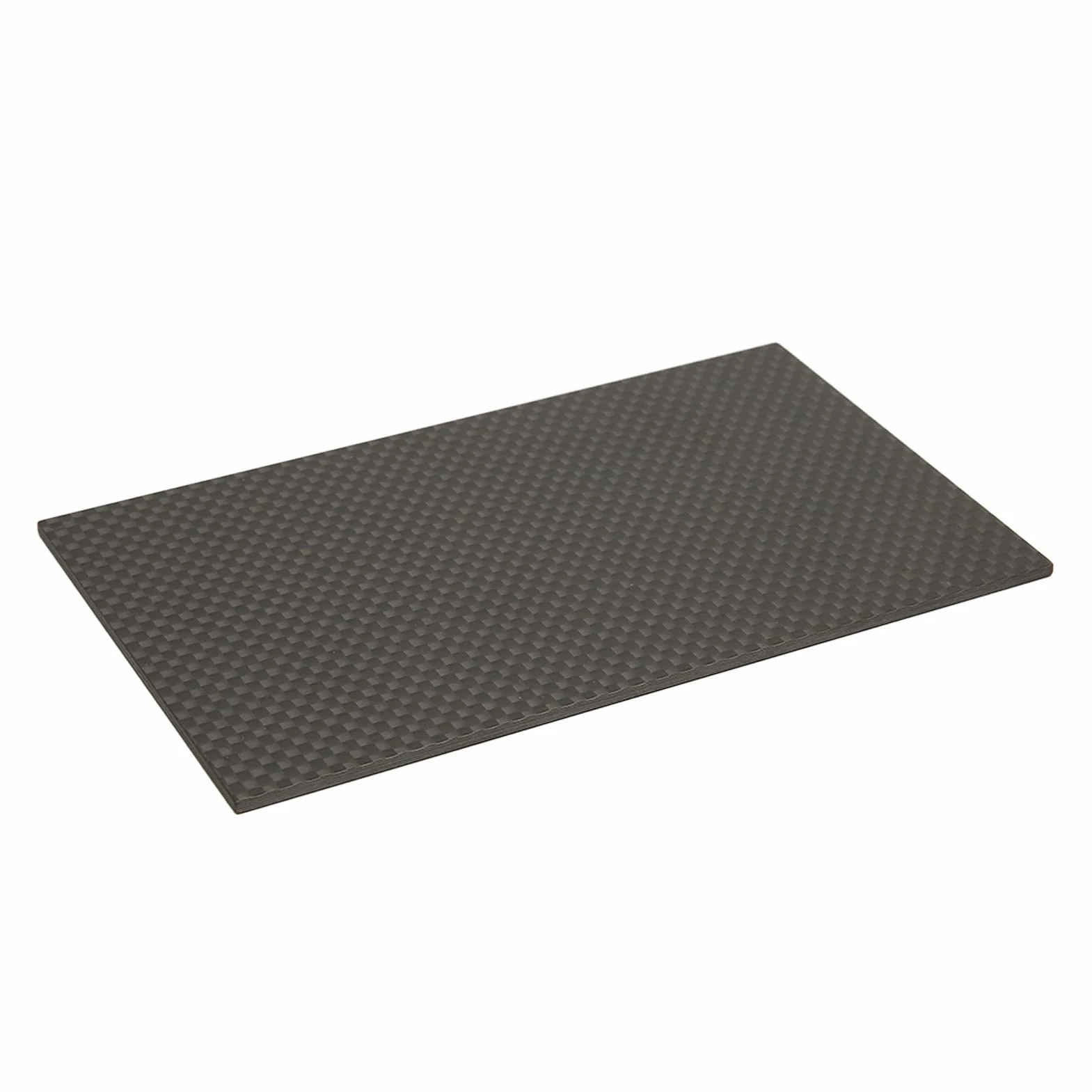 Płyta z Włókna Węglowego 3K Skośna Matowa 75mmx125mm 1mm 2mm 3mm Grubość