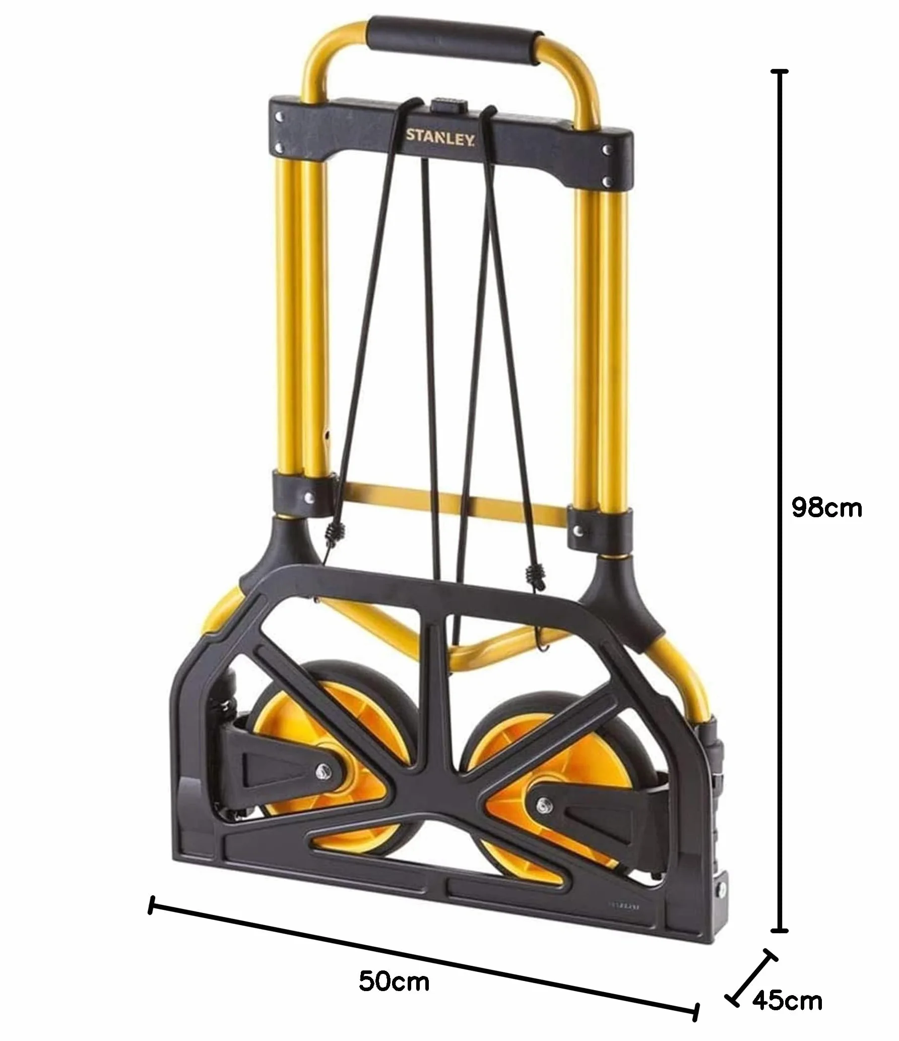 STANLEY FT580 składany wózek ręczny, żółty, jeden rozmiar
