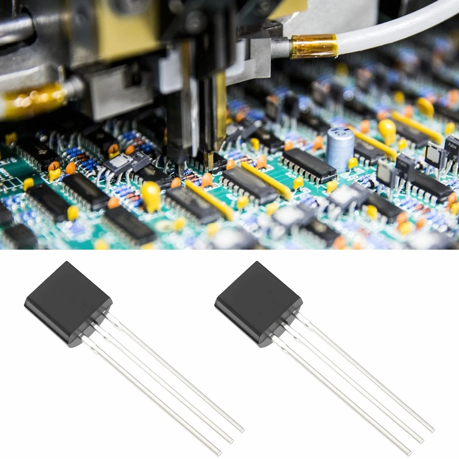 50x BC517 Darlington Tranzystor 1A/30V 0,625W NPN TO-92 do samodzielnego montażu sprzętu elektrycznego