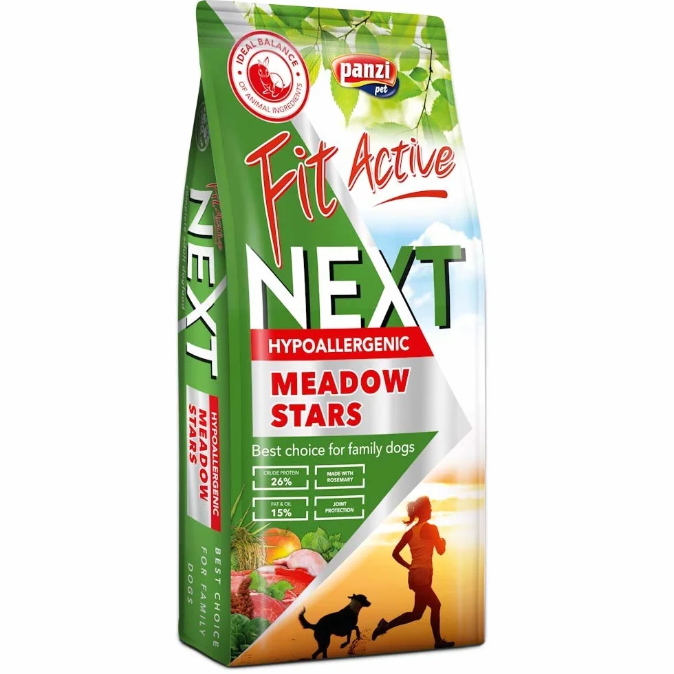 Panzi FitActive - dorośli - rodziny - 5 rodzajów mięsa - sucha karma - 3 kg