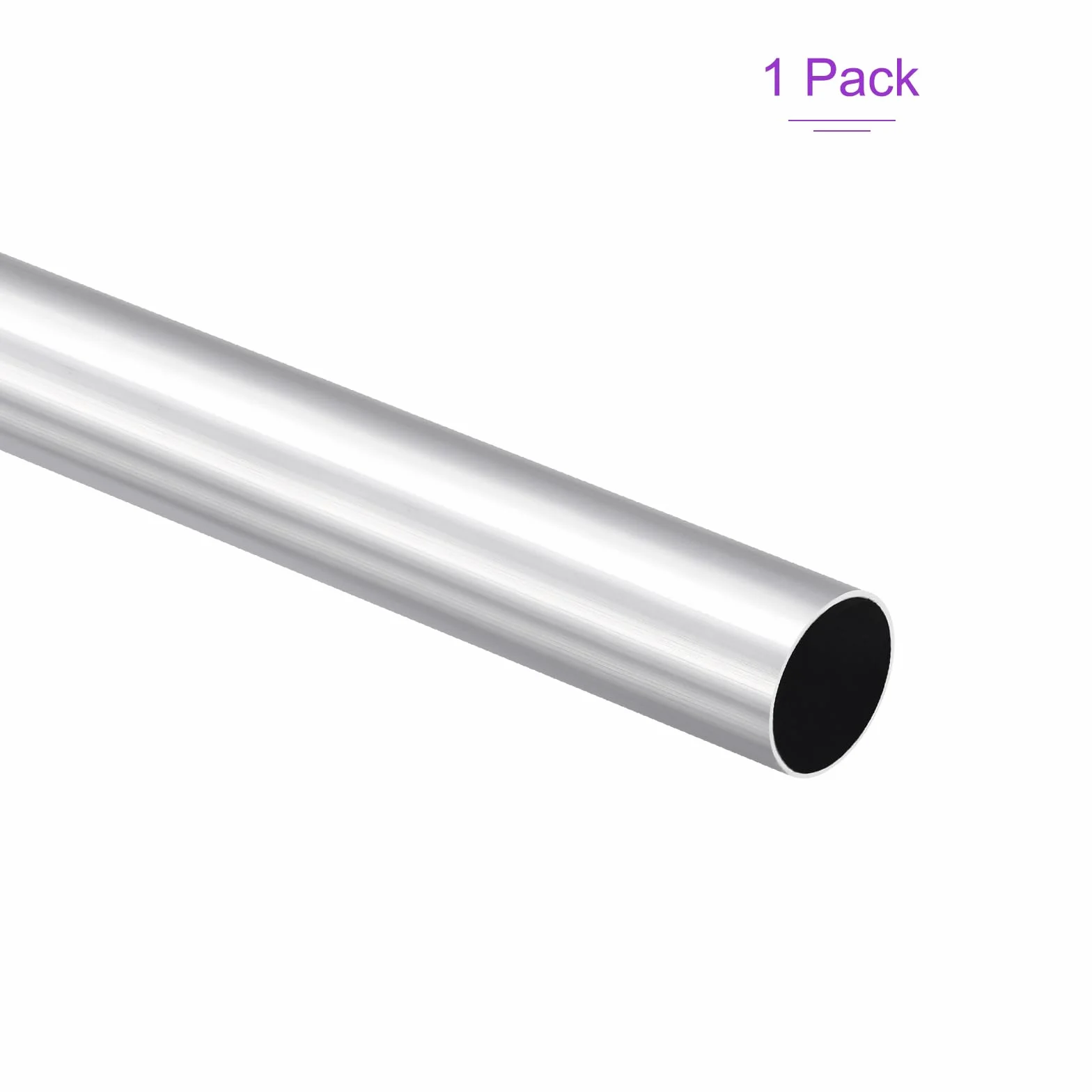DMiotech (25 mm średnica zewnętrzna x 23 mm ID) 6061 aluminiowa okrągła rura o długości 300 mm przemysłowe metalowe rury do budowy ram maszyn projekty DIY