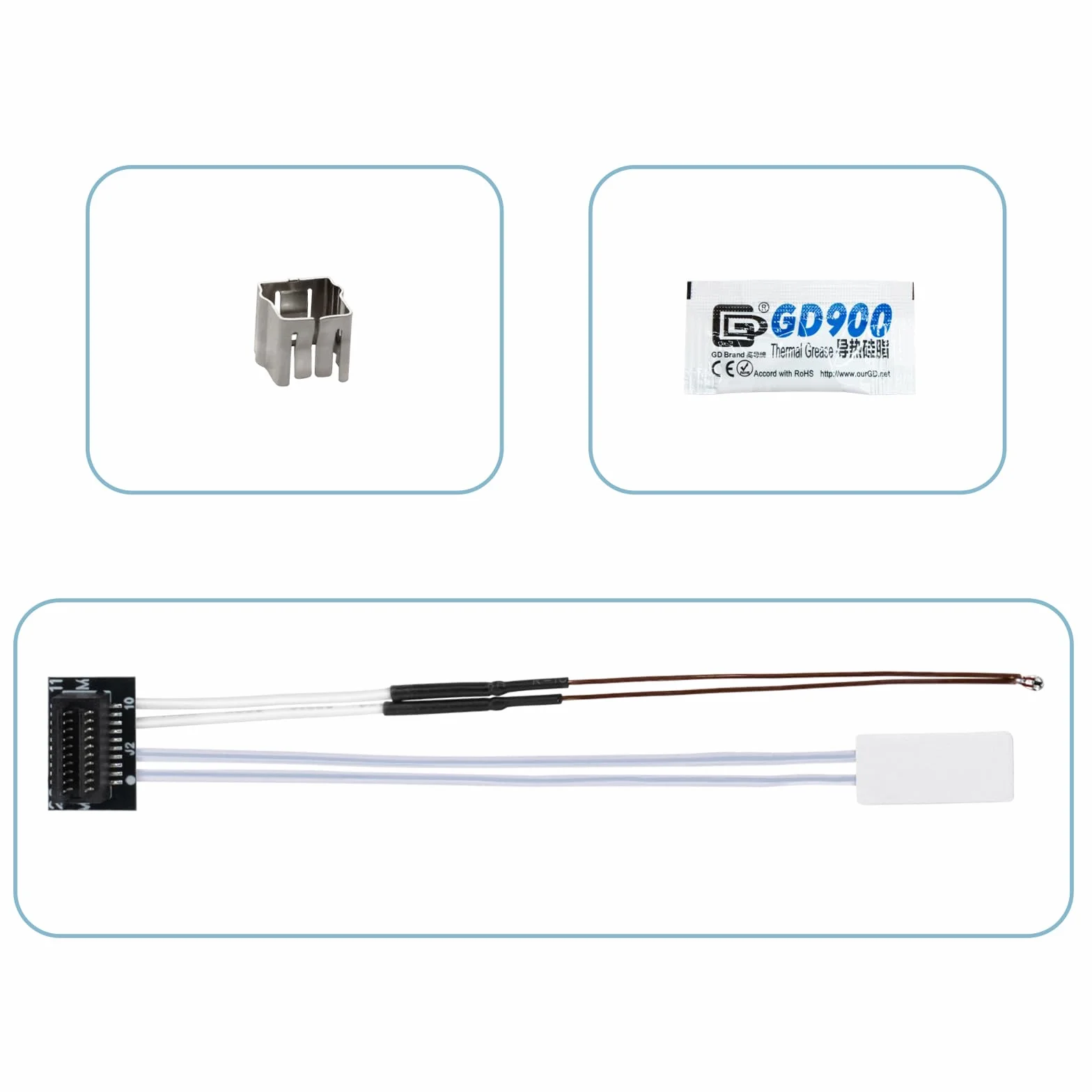 24 V 80 W wkład grzewczy z termistorem do Bambu Lab P1P/P1S