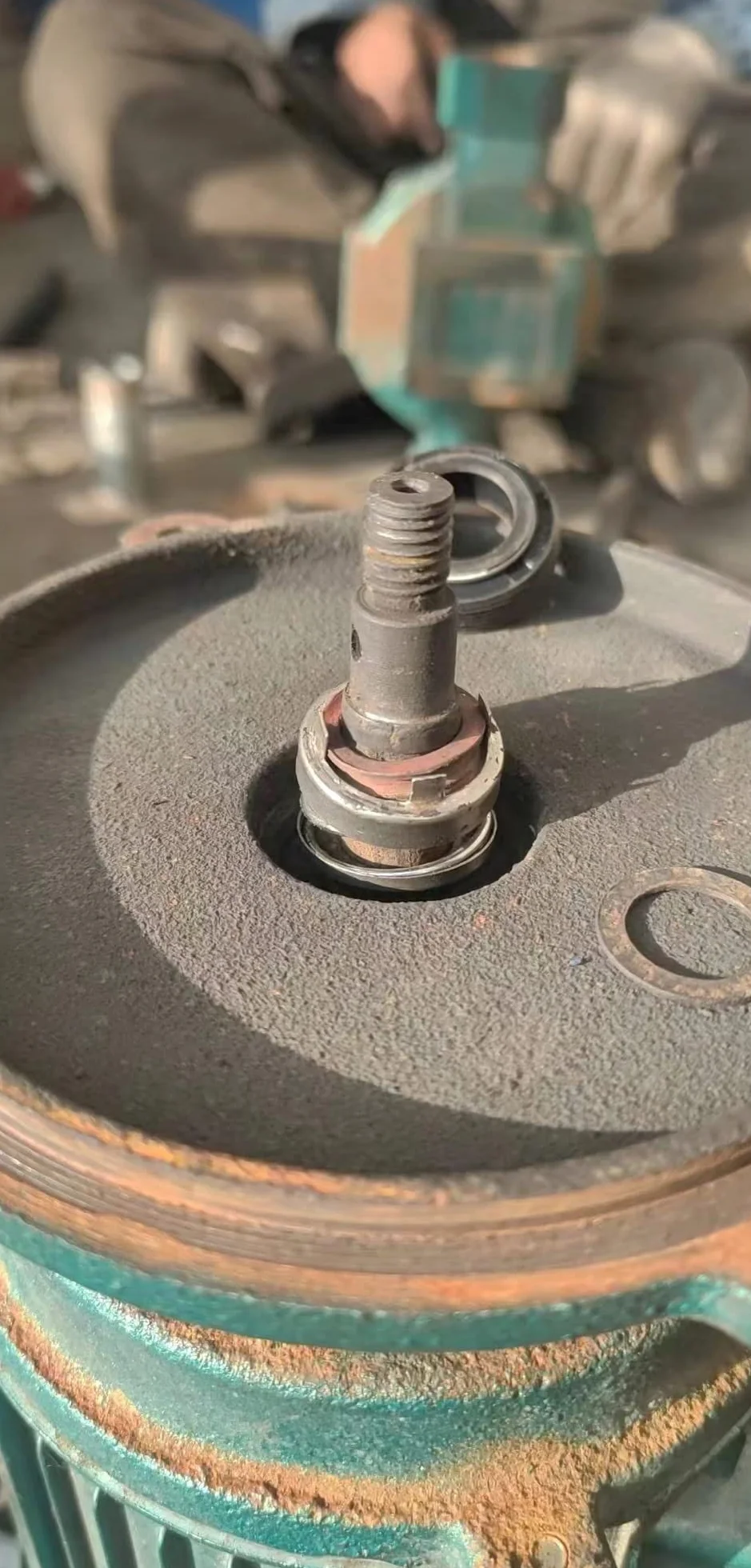 Othmro uszczelnienie wału mechanicznego 104-12 średnica wewnętrzna 12 mm stop tworzywa sztucznego do pomp wodnych basenów