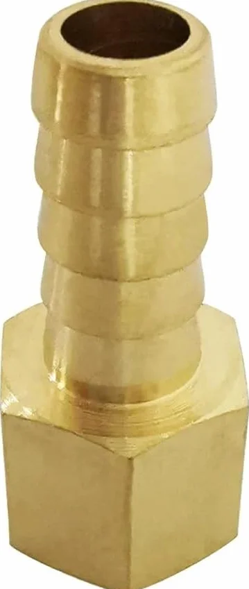 Hose Clamp,Clamp,Hose Clamp Pliers,Pipe Clamp,Brass Hose Barb Fitting, Adapter Coupling Connector, Pack of 2(1/4" Barb x 1/4" NPT Female)