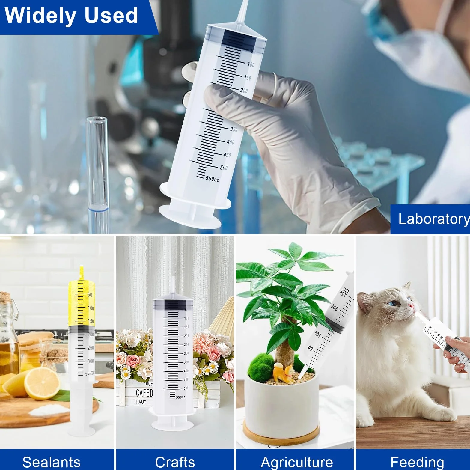 Parastar Strzykawka plastikowa wielokrotnego użytku 150 ml