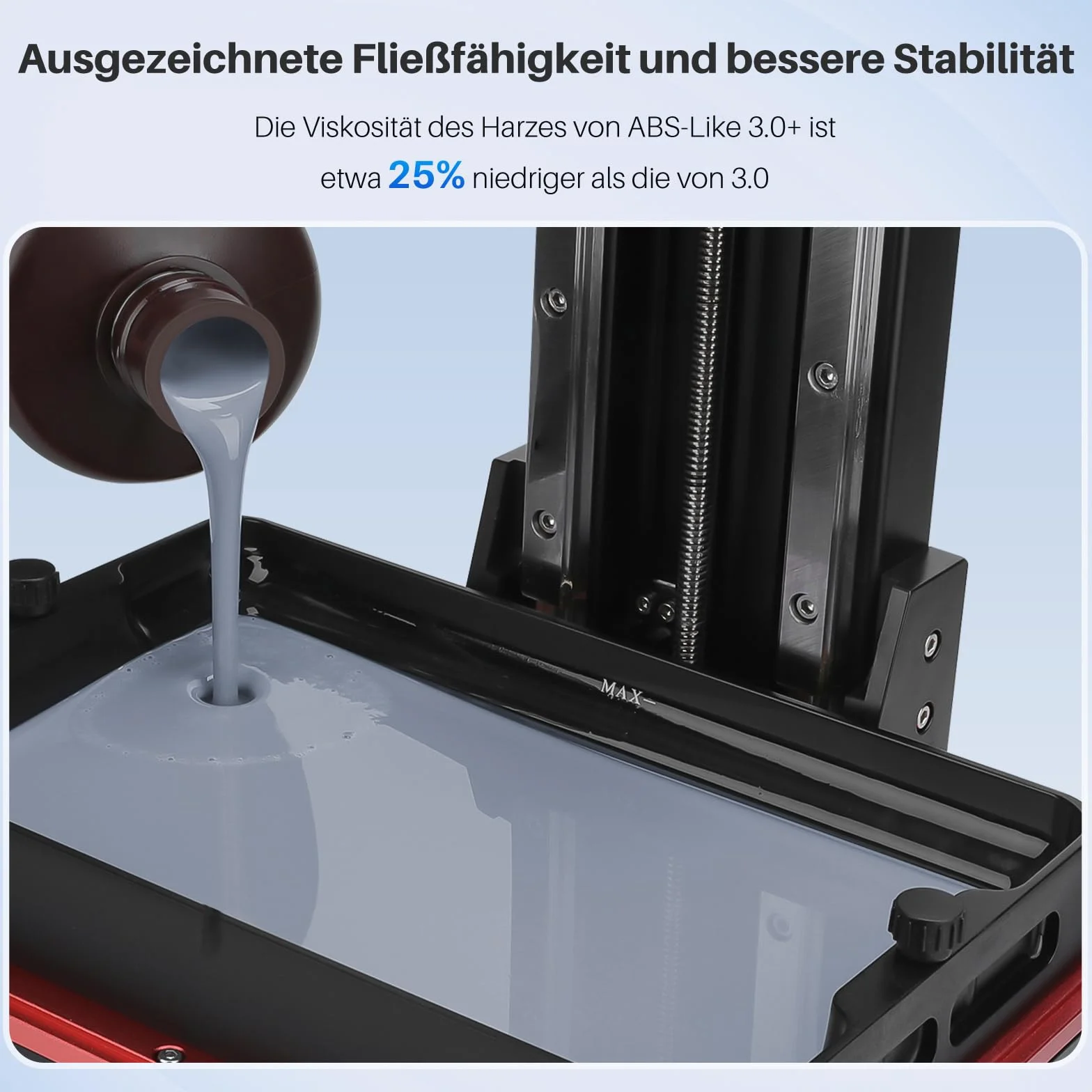 ELEGOO ABS-Like Resin 3.0 Plus żywica do drukarki 3D 405nm UV wysoka precyzja półprzezroczysta 1kg