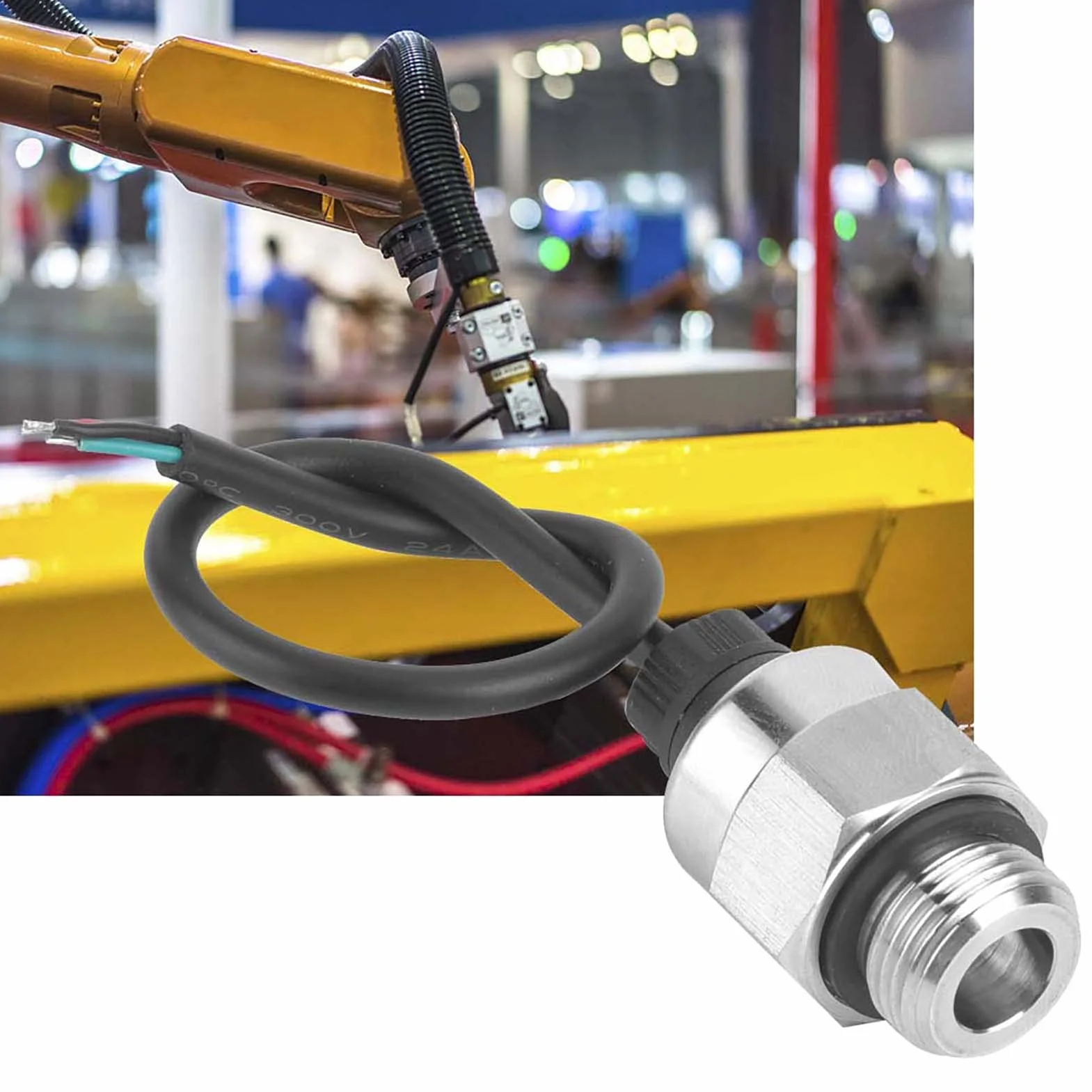 Czujnik Ciśnienia Wody IP65 0-2 bar Profesjonalny Sensor Ciśnienia