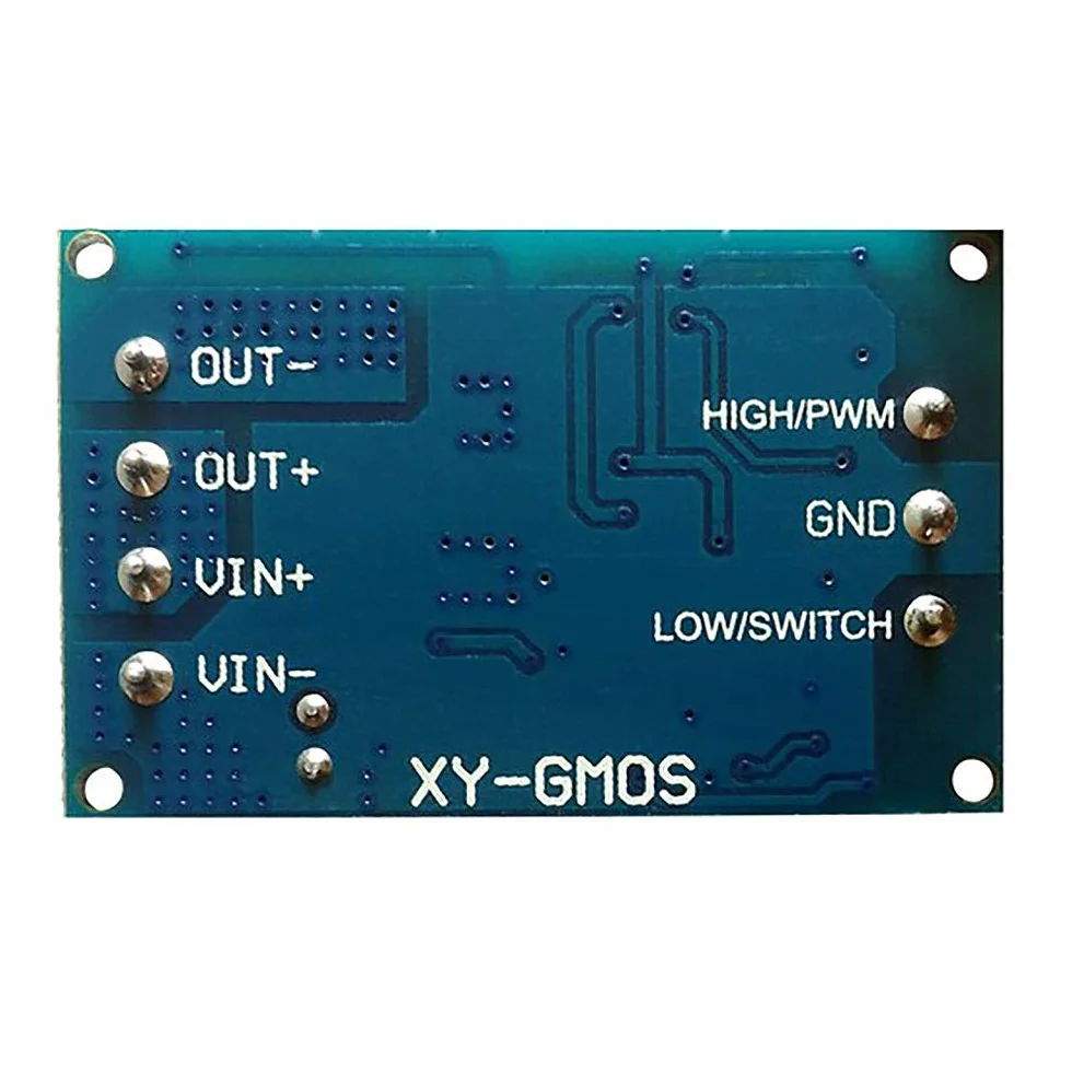 Dc 4 V-60 V High-Power Mos Fet Trigger Drive Switch Moduł Board Pwm Regulowany Kontroler Moduł Dual-Mos