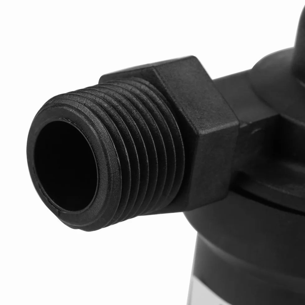 Fydun Solarna wysokotemperaturowa pompa wodna 12 V 10 W DC bezszczotkowa pompa wodna do pompowania cyrkulacyjnego