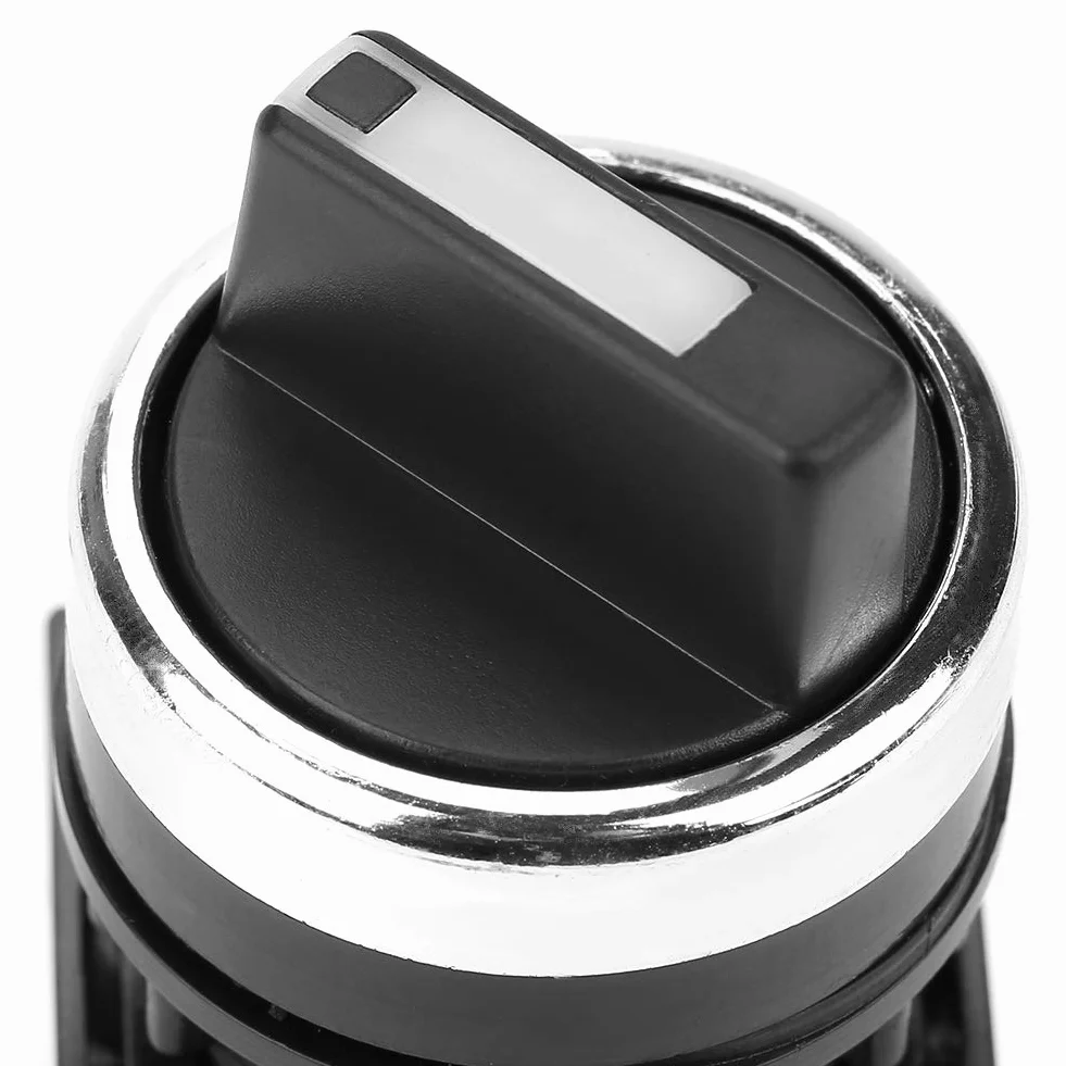 Przełącznik obrotowy LA38 20X3 22mm 10A 3-pozycyjny selektor 2NO selektywny utrzymywany z długim uchwytem do pilota zdalnego sterowania - Przełącznik 22mm