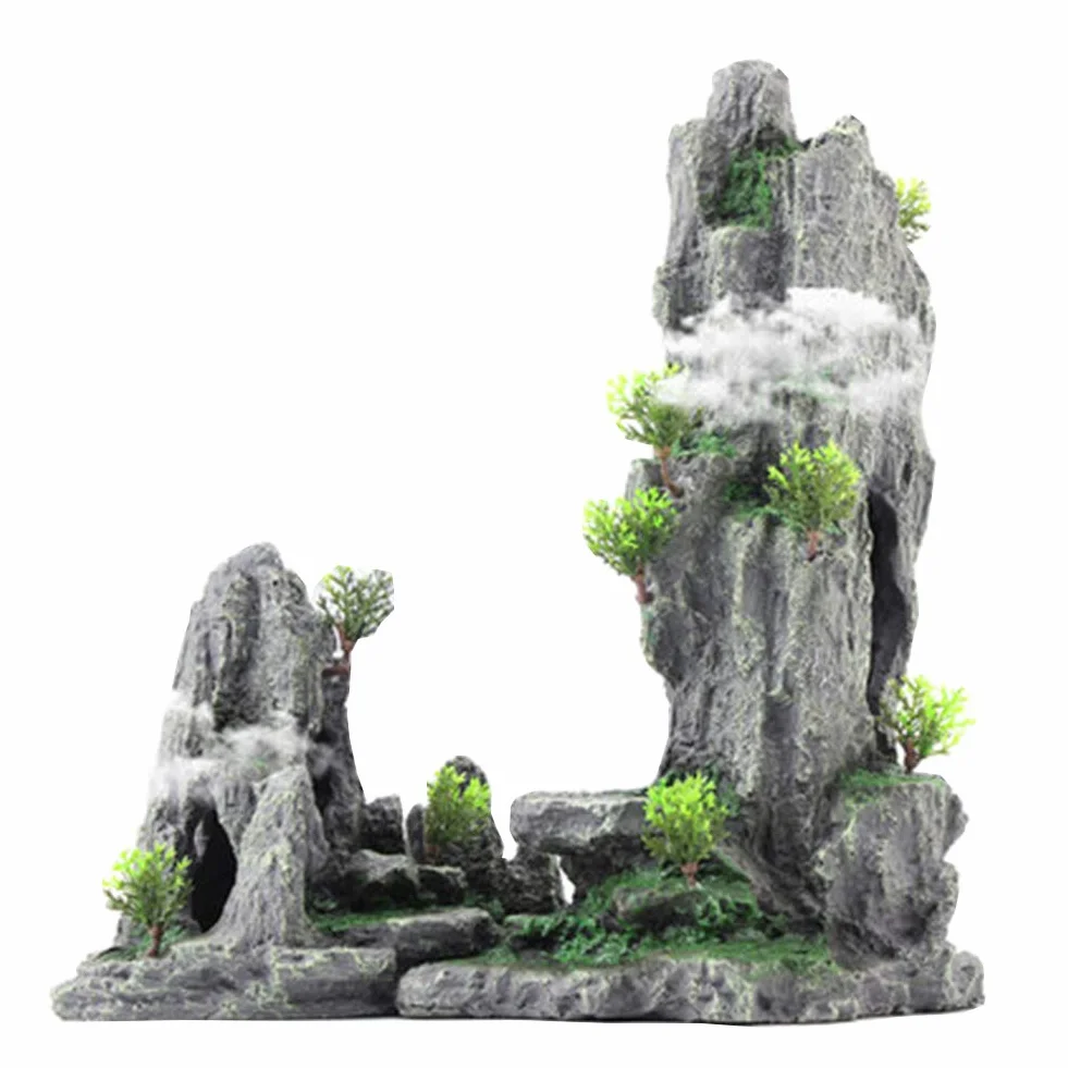 Dekoracje gadów do wystroju siedliska terrarium Ozdoba do akwarium(Style3)