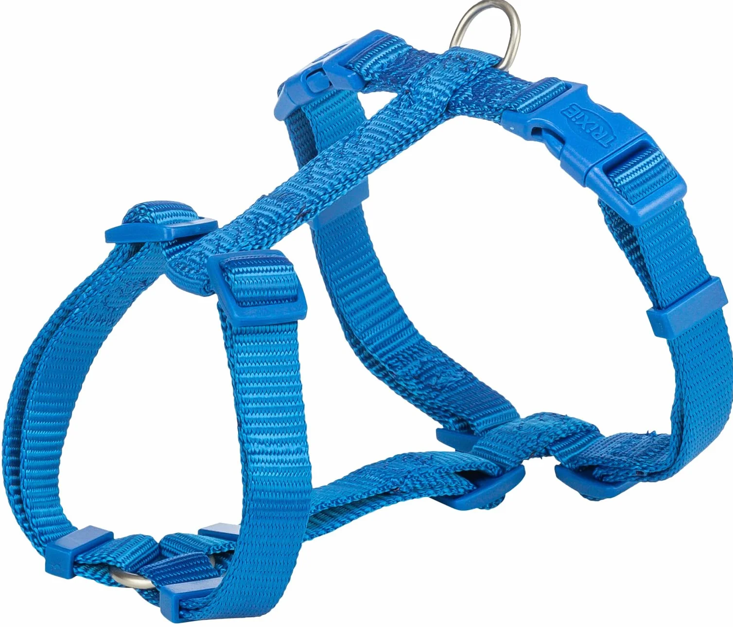 Trixie Premium H-Geschirr, S–M: 40-65 cm/15 mm, niebieski