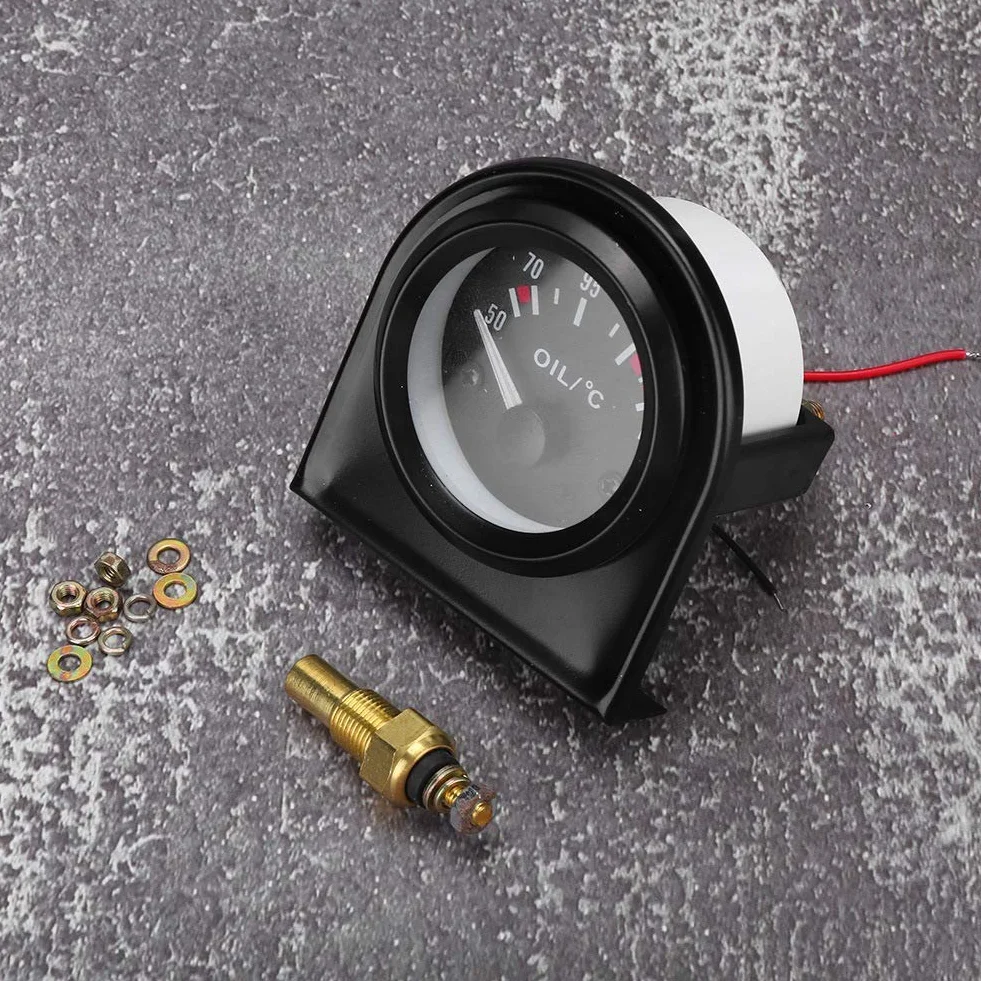 EVGATSAUTO Wskaźnik Temperatury 52 mm 2-calowy LED 50-150 ℃