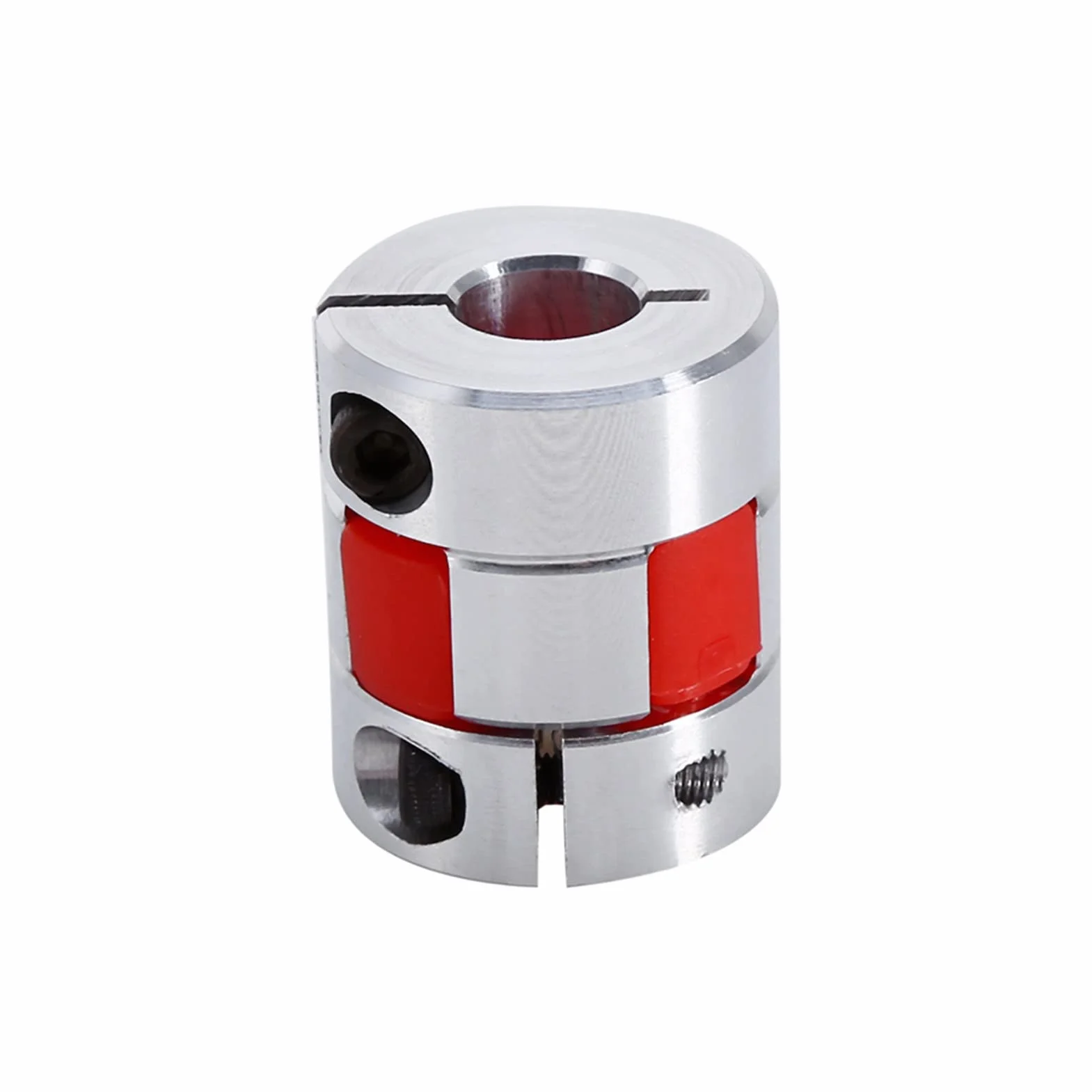 8mm X 10mm Elastyczne Sprzęgło Wału śliwkowego CNC łącznik Enkodera Silnika Krokowego Przemysłowe Komponenty Sterujące dla urządzeń o średniej Dużej Prędkości