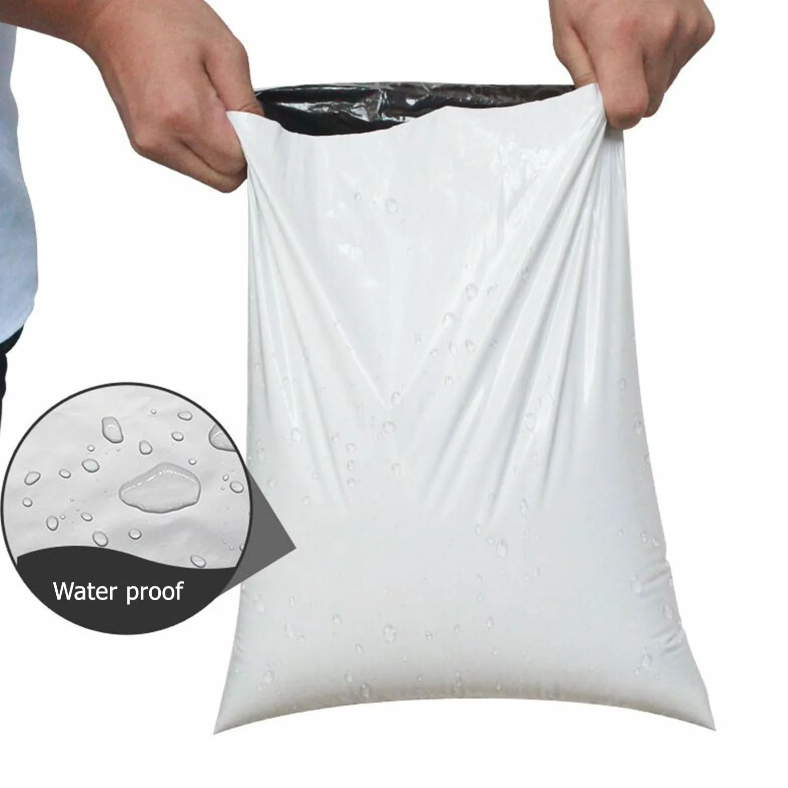 Plastikowe torby wysyłkowe, plastikowa koperta wysyłkowa, torba wysyłkowa, 30 sztuk toreb do pakowania paczek, dla firm ekspresowych i obszarów zakupów online, 30 x 42 cm