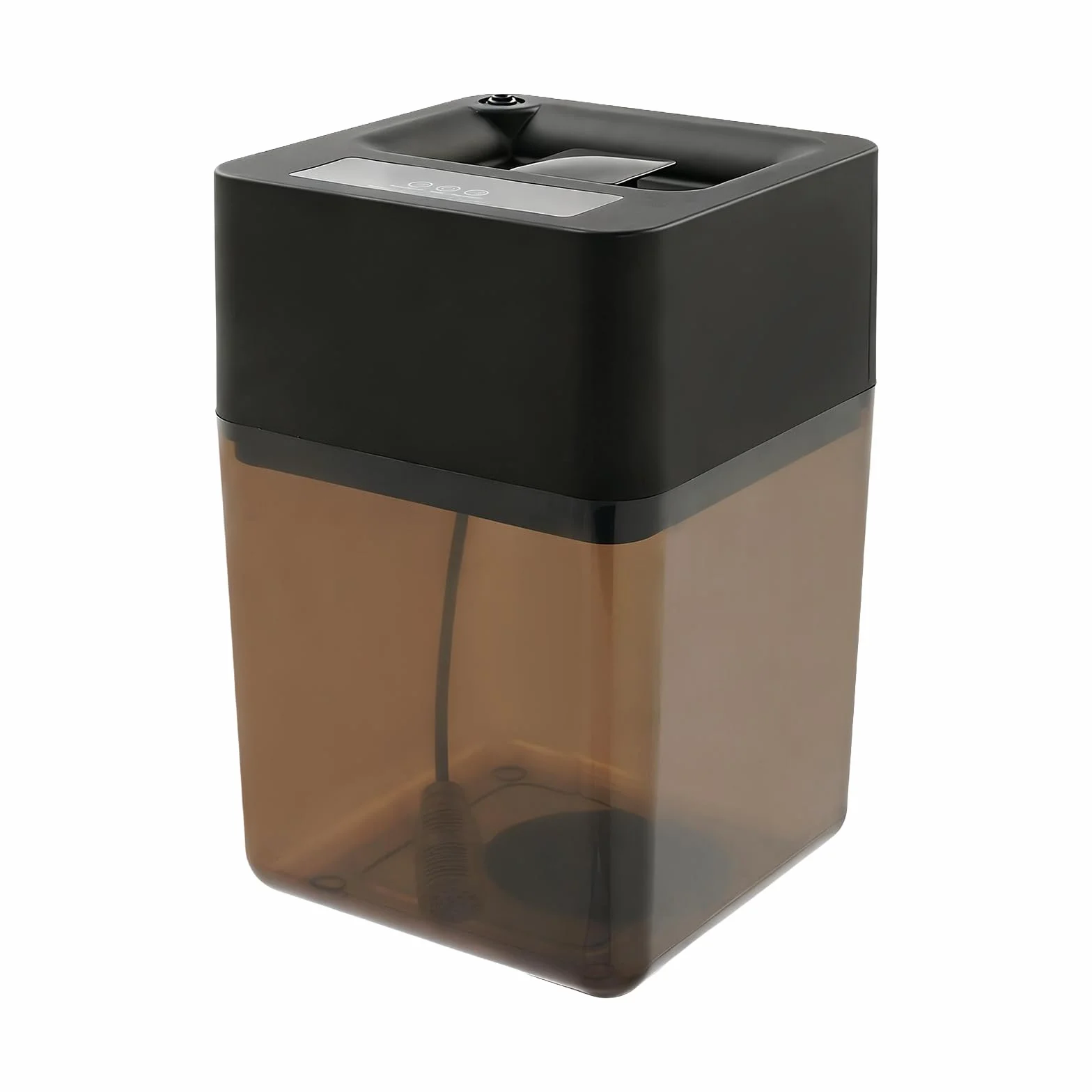 Terrarium zraszacz powietrza do terrarium, z czterema dyszami obracającymi się o 360° i zbiornikiem wody o pojemności 12 l, czas spryskiwania 5-60 s i czas zatrzymywania 1-24 h, oferuje trzy tryby