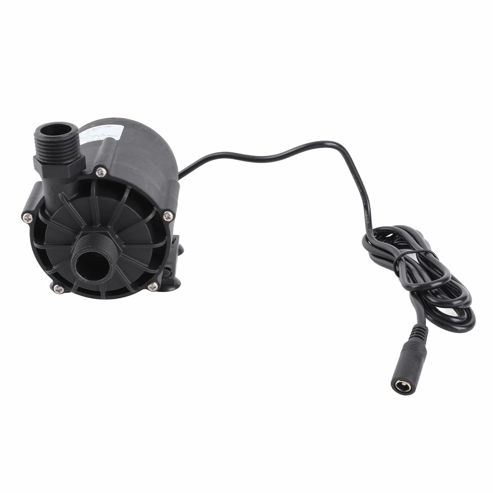 Bezszczotkowa pompa wodna ZenithAur DC 12 V 45 W, przepływ 2500 m³/h i wysokość podnoszenia 8 m, zanurzona pompa wspomagająca do akwariów, fontann i systemów hydroponicznych