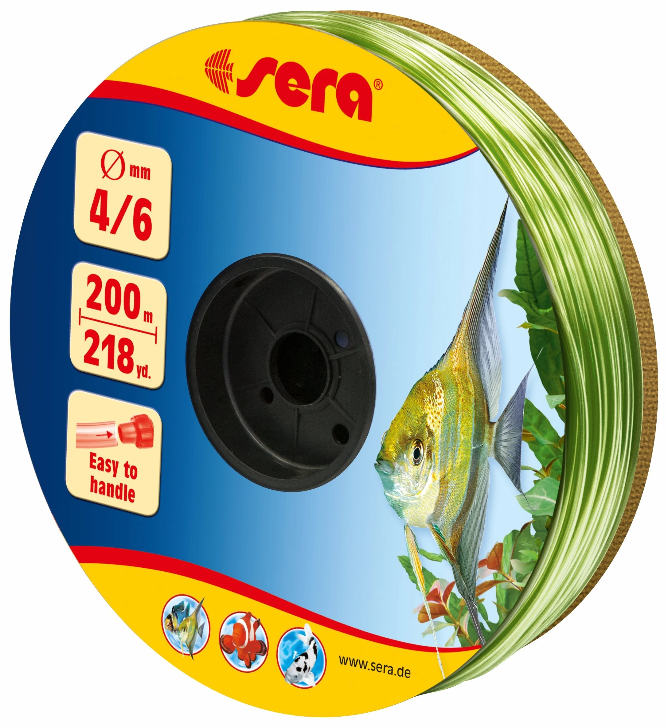 sera Wąż 4/6 zielony 200 m