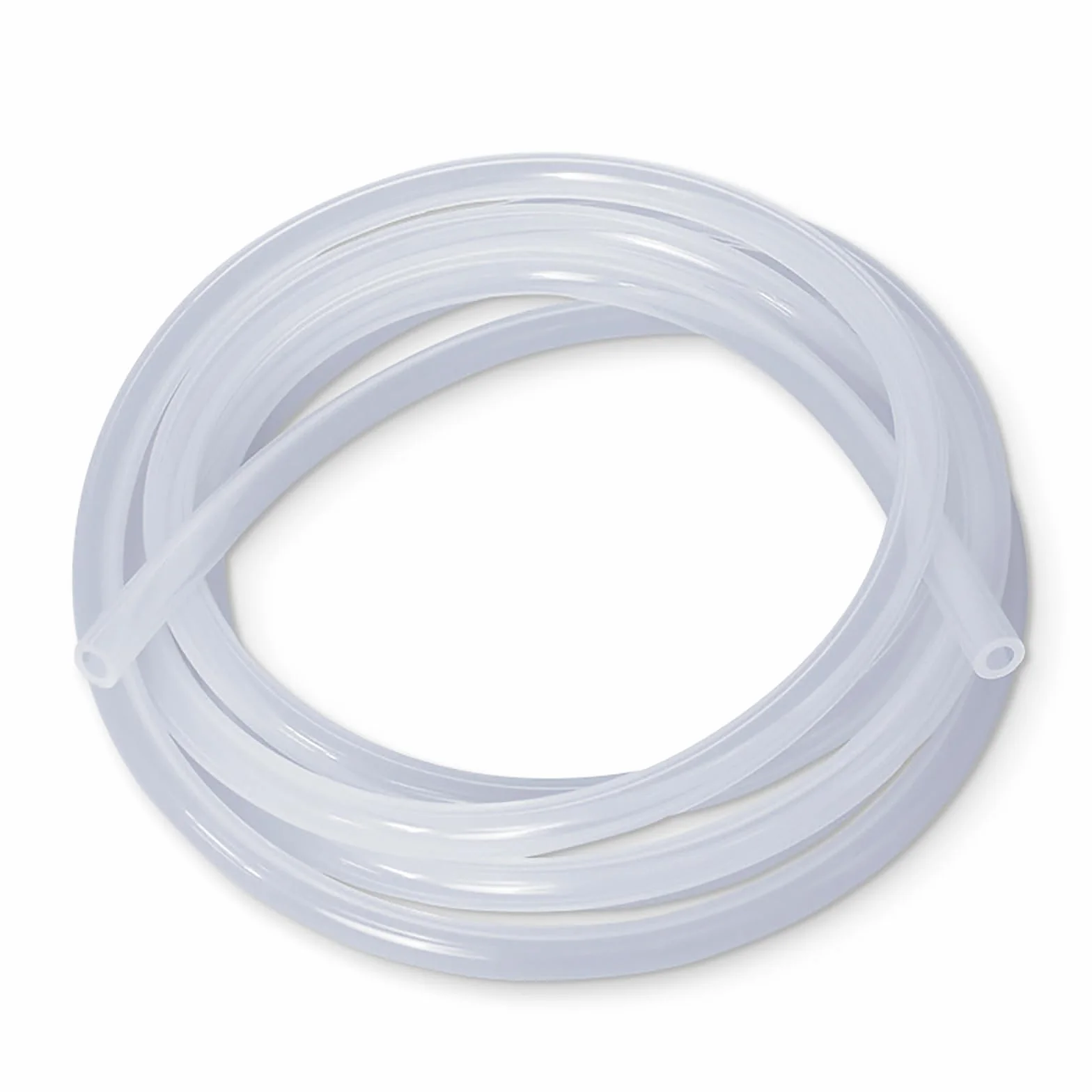 Wąż silikonowy 5 m, 4 mm x 2 mm, elastyczny wąż silikonowy, przezroczysty przewód wodny, nadaje się do kontaktu z żywnością, przezroczysty wąż do wody, powietrza, do pompy, do przenoszenia