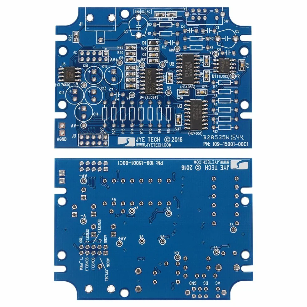 DollaTek DSO150 cyfrowy oscyloskop pow?oki 2,4 cala TFT 1 Msps DIY obudowa zestaw sondy elektroniczny trening zestaw DIY